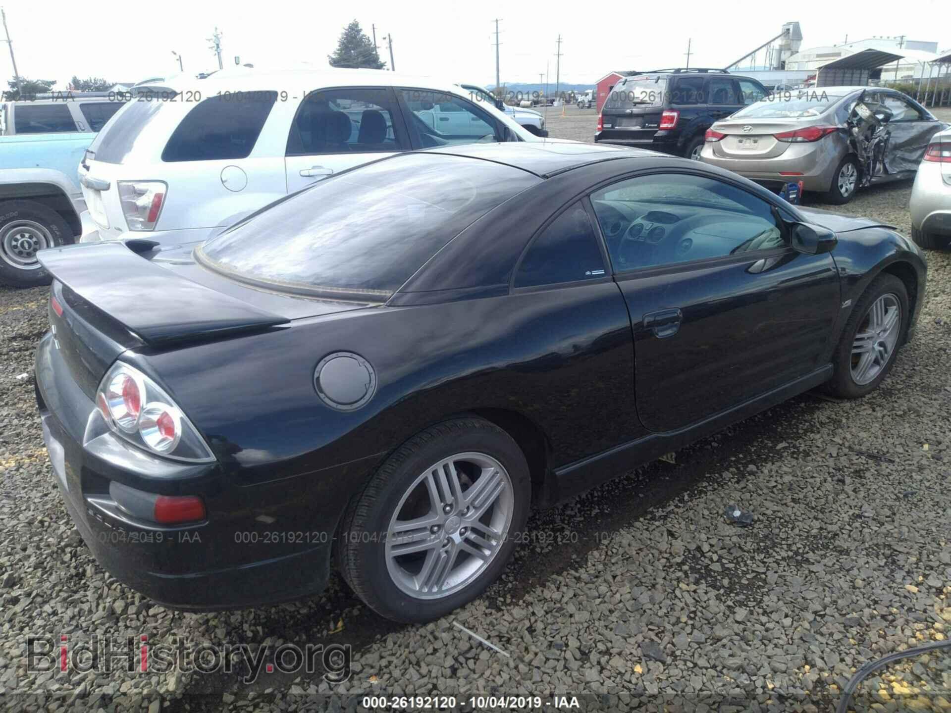 2003 MITSUBISHI ECLIPSE - VIN: 4A3AC84H53E176234 - Фото 4