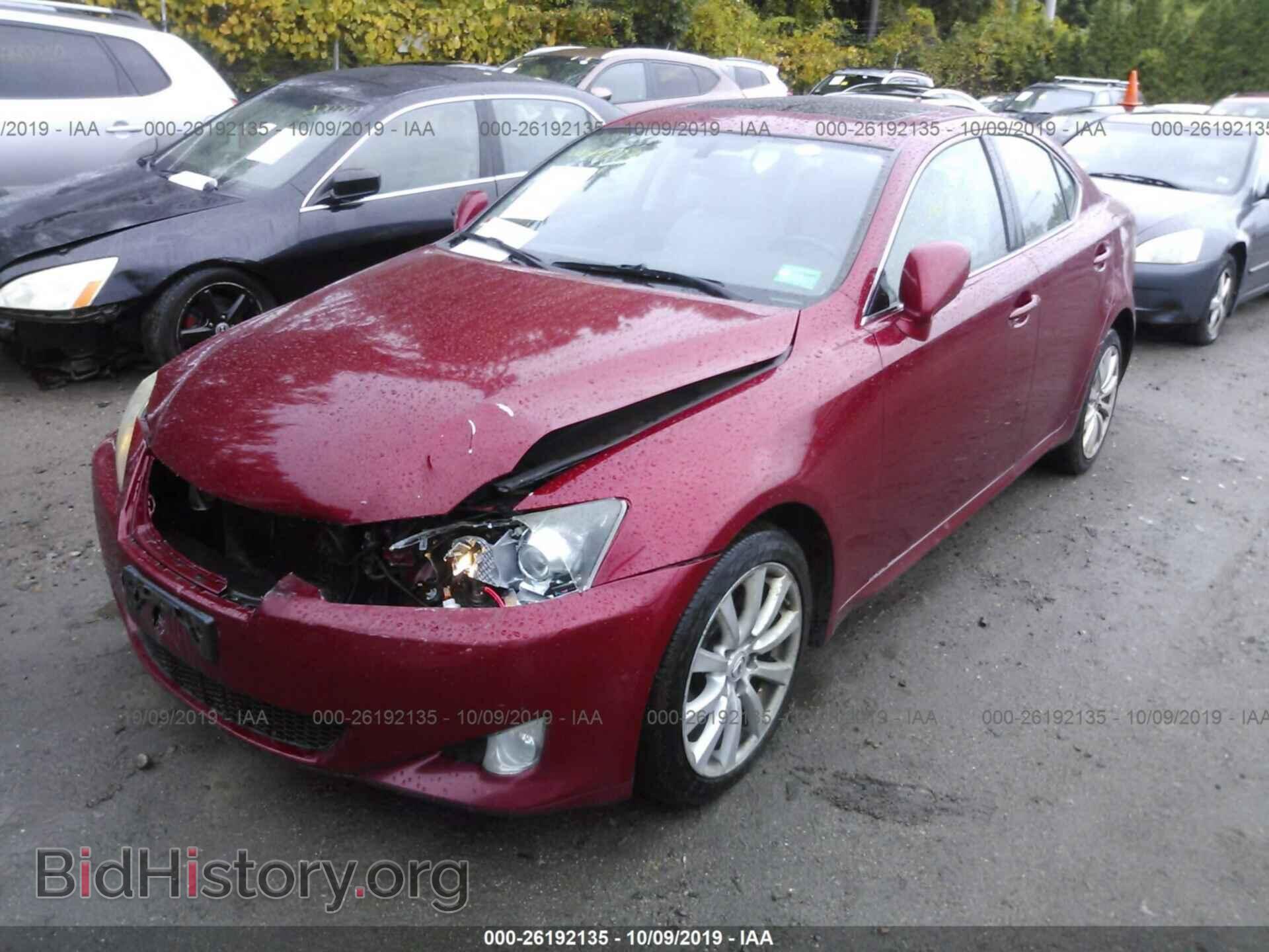 2008 LEXUS IS - VIN: JTHCK262285016130 - Фото 2