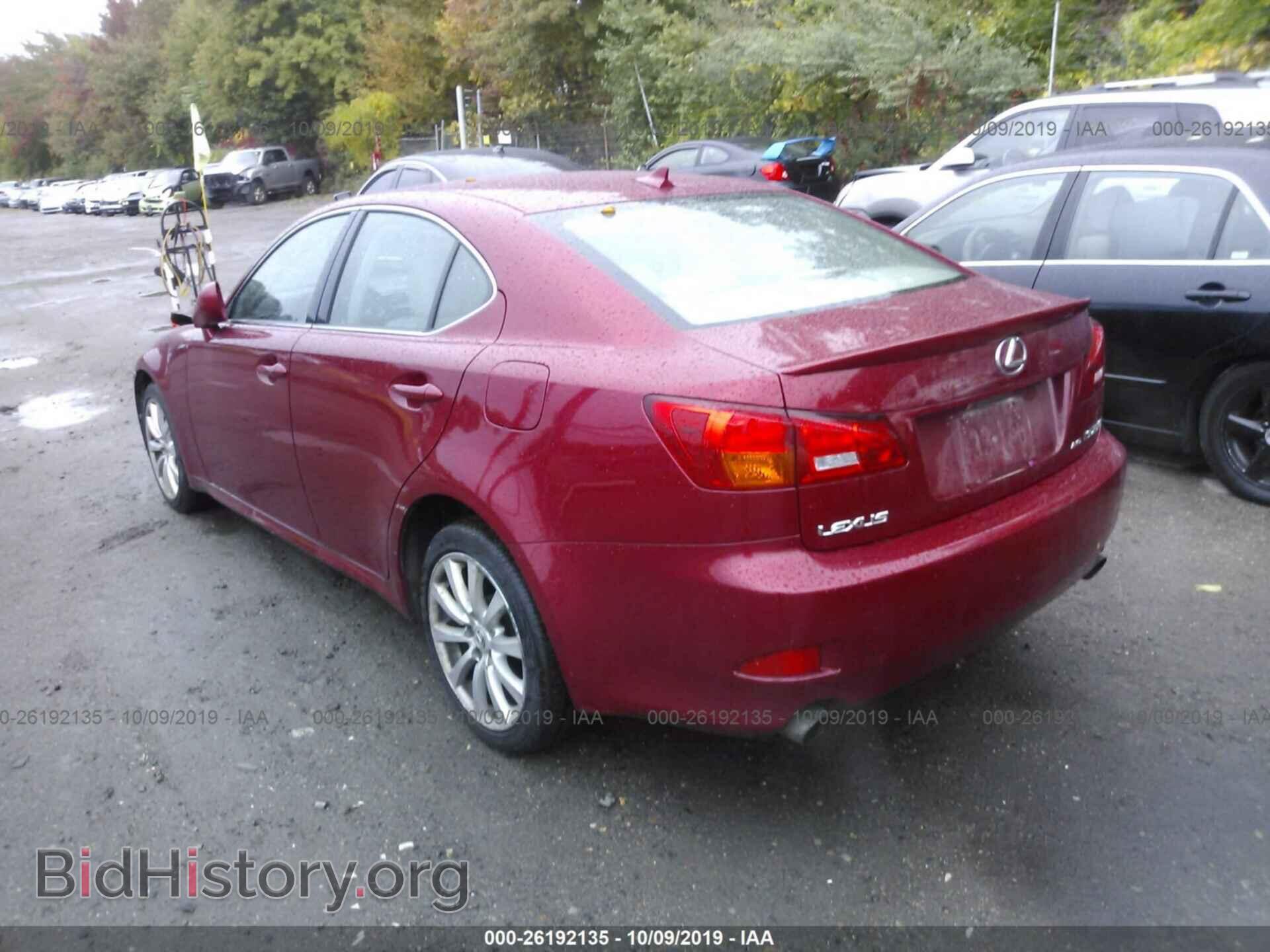 2008 LEXUS IS - VIN: JTHCK262285016130 - Фото 3