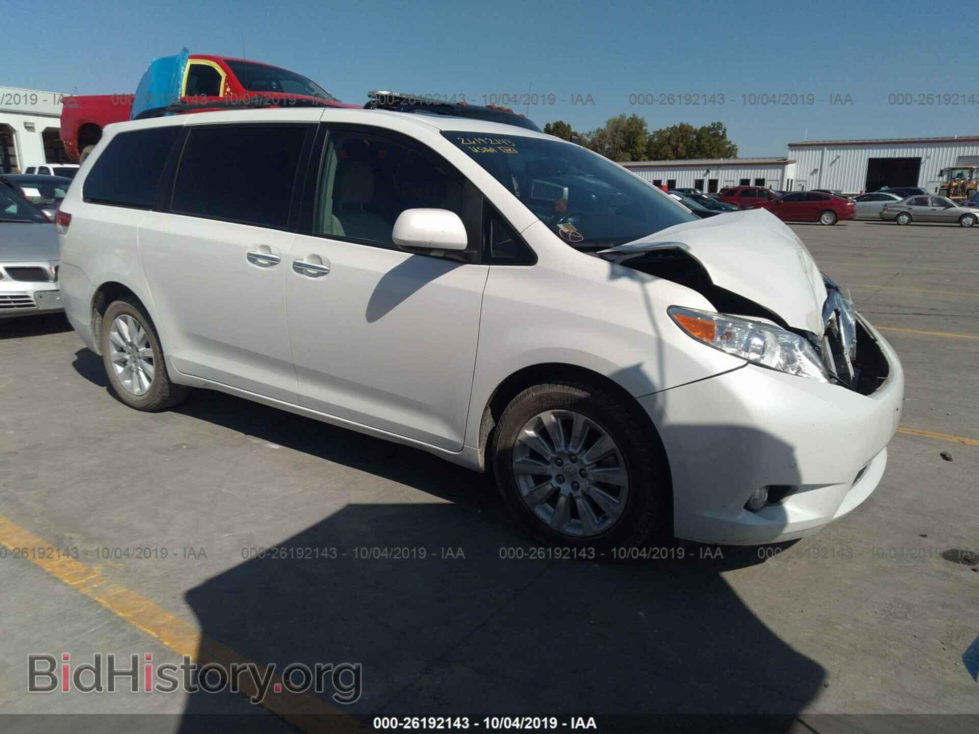 Фотография 5TDDK3DC1BS007248 - TOYOTA SIENNA 2011