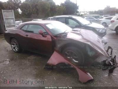 2017 Dodge CHALLENGER SXT, red — VIN 2C3CDZAG5HH573084, IAAI