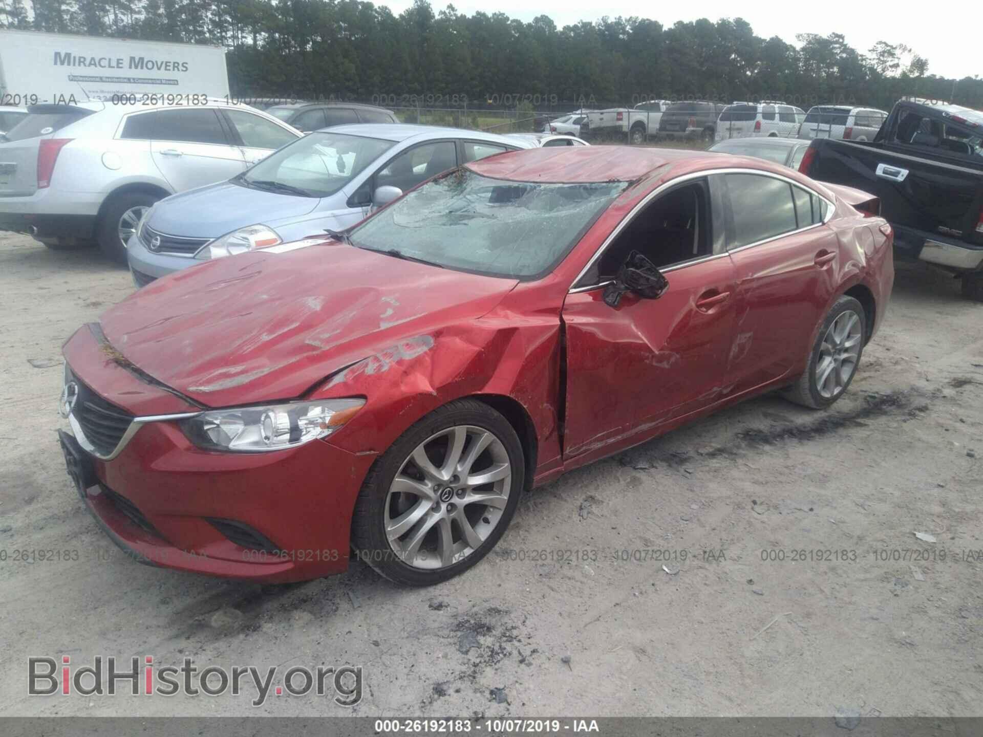 2015 MAZDA 6 - VIN: JM1GJ1V61F1166710 - Фото 2