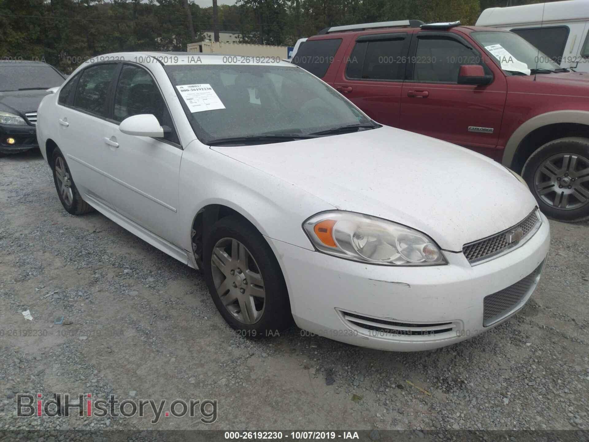 Фотография 2G1WG5E32C1209988 - CHEVROLET IMPALA 2012