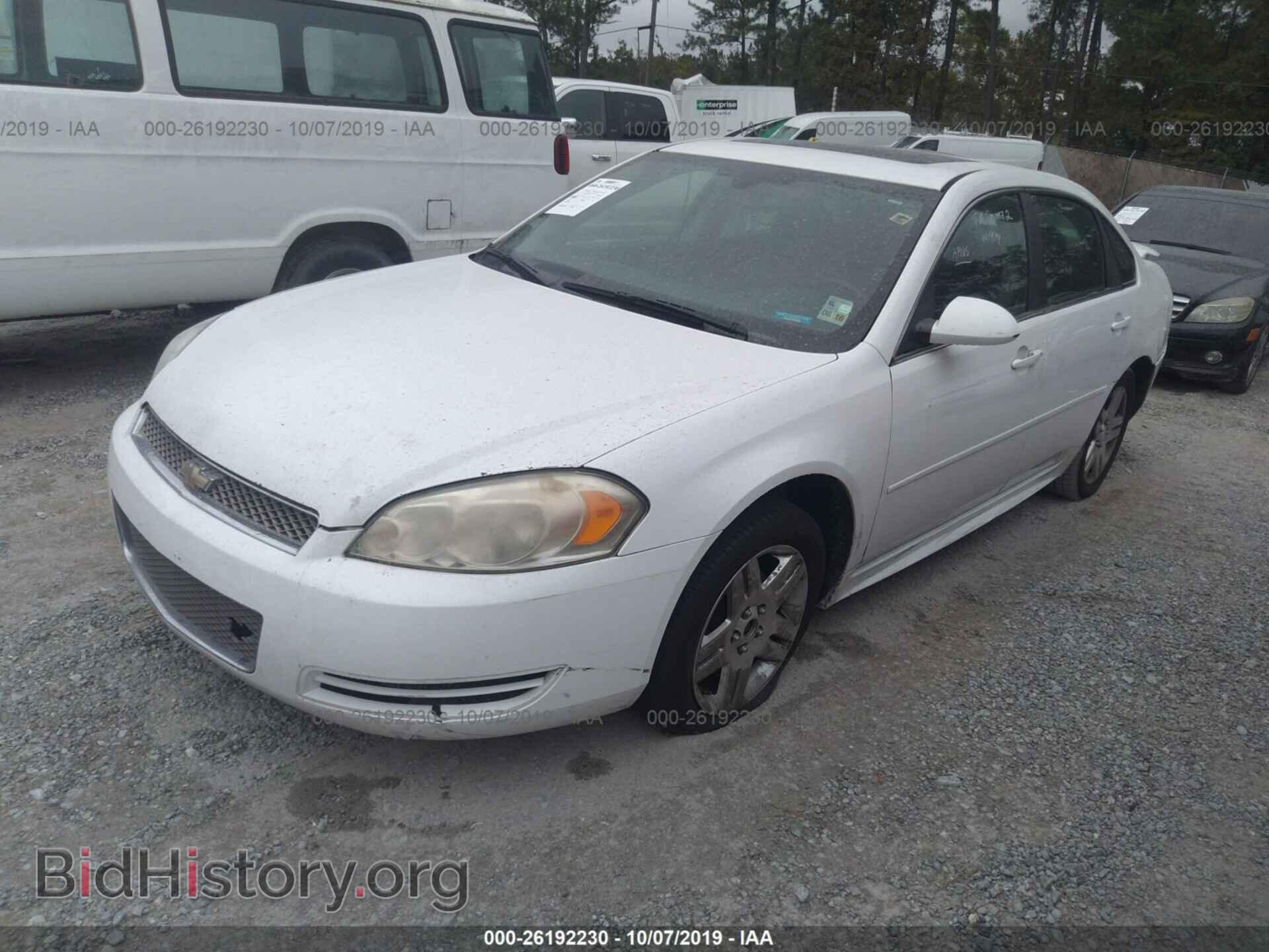 2012 CHEVROLET IMPALA - VIN: 2G1WG5E32C1209988 - Фото 2
