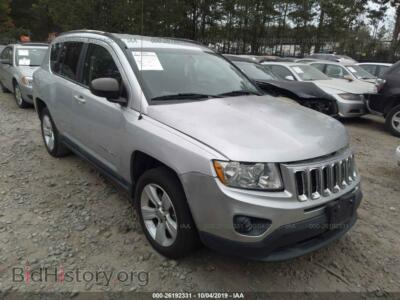 2011 Jeep COMPASS Sport, gray — VIN 1J4NT1FB8BD175369, IAAI