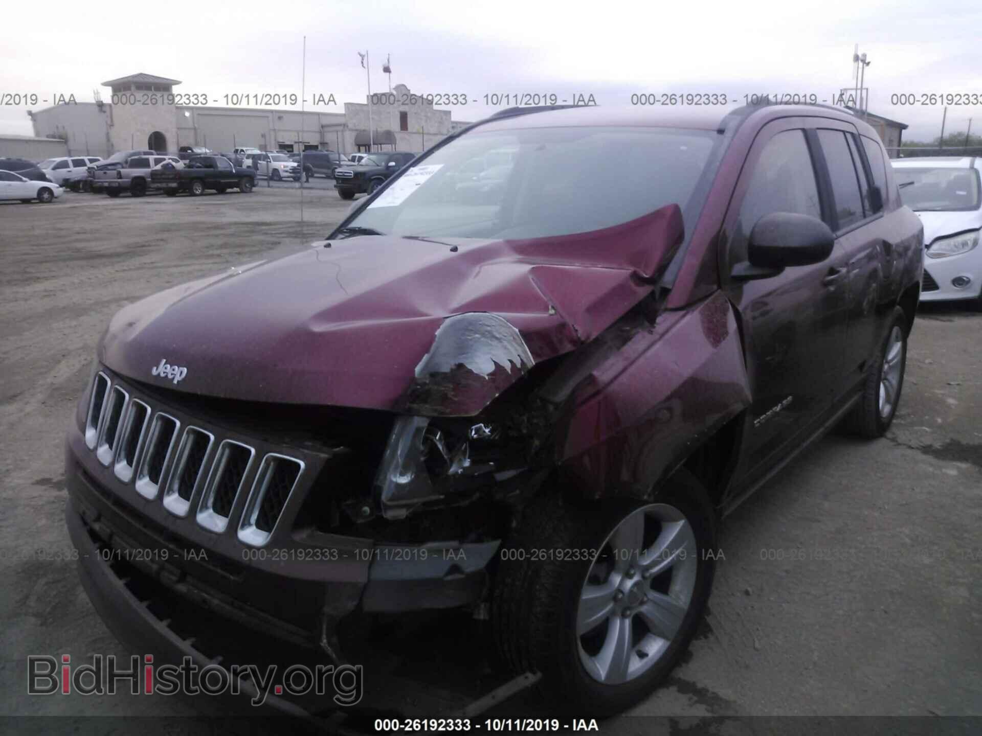 2014 JEEP COMPASS - VIN: 1C4NJDBB0ED744187 - Photo 2