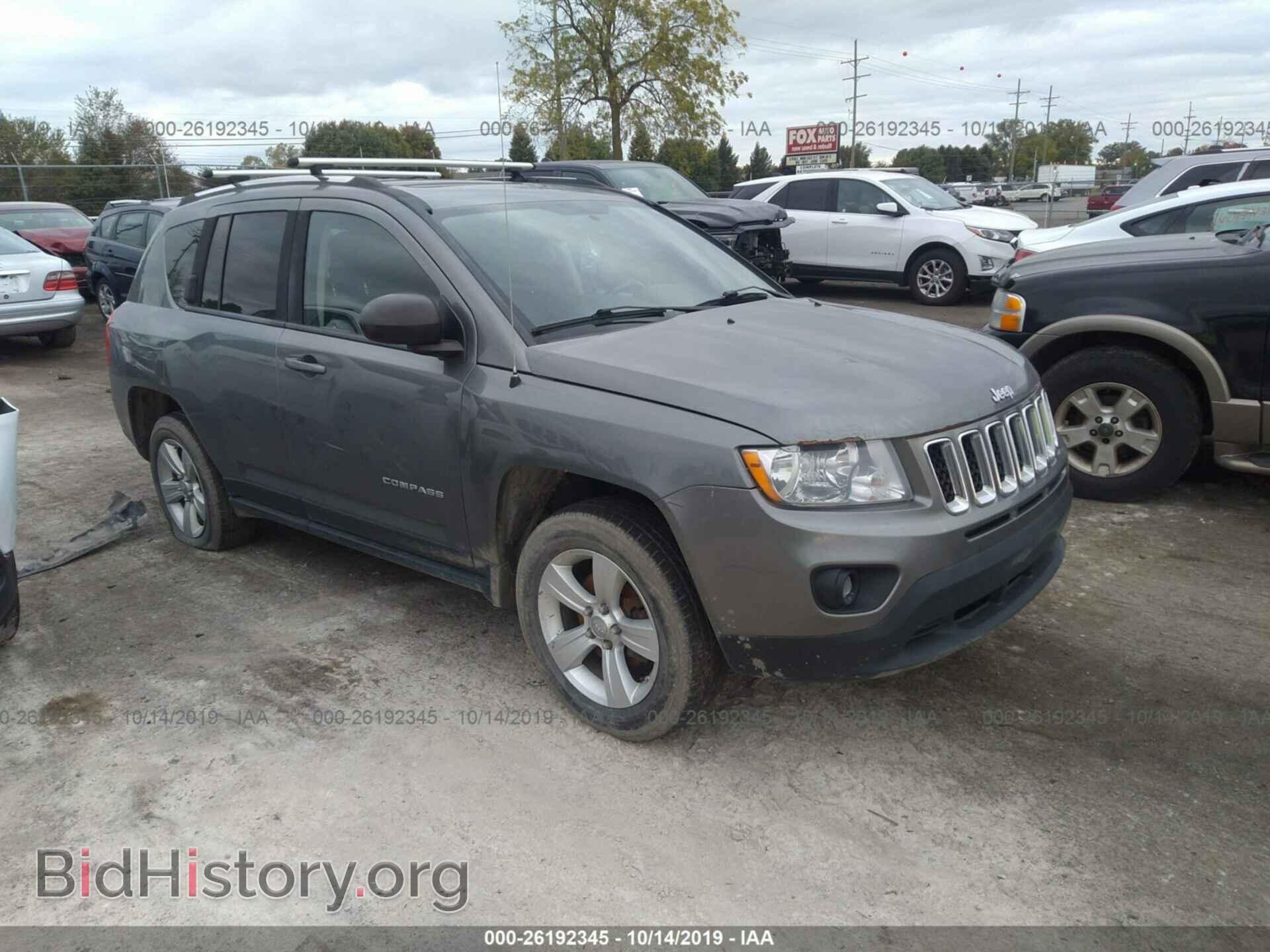Фотография 1C4NJDAB3CD648004 - JEEP COMPASS 2012