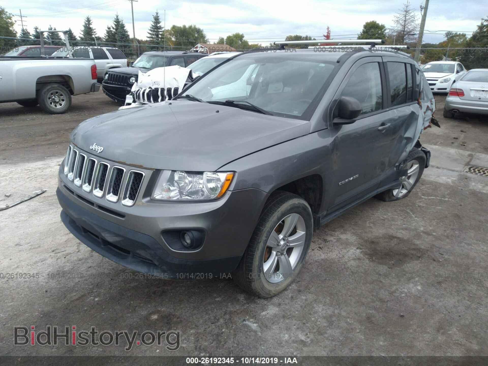 2012 JEEP COMPASS - VIN: 1C4NJDAB3CD648004 - Фото 2