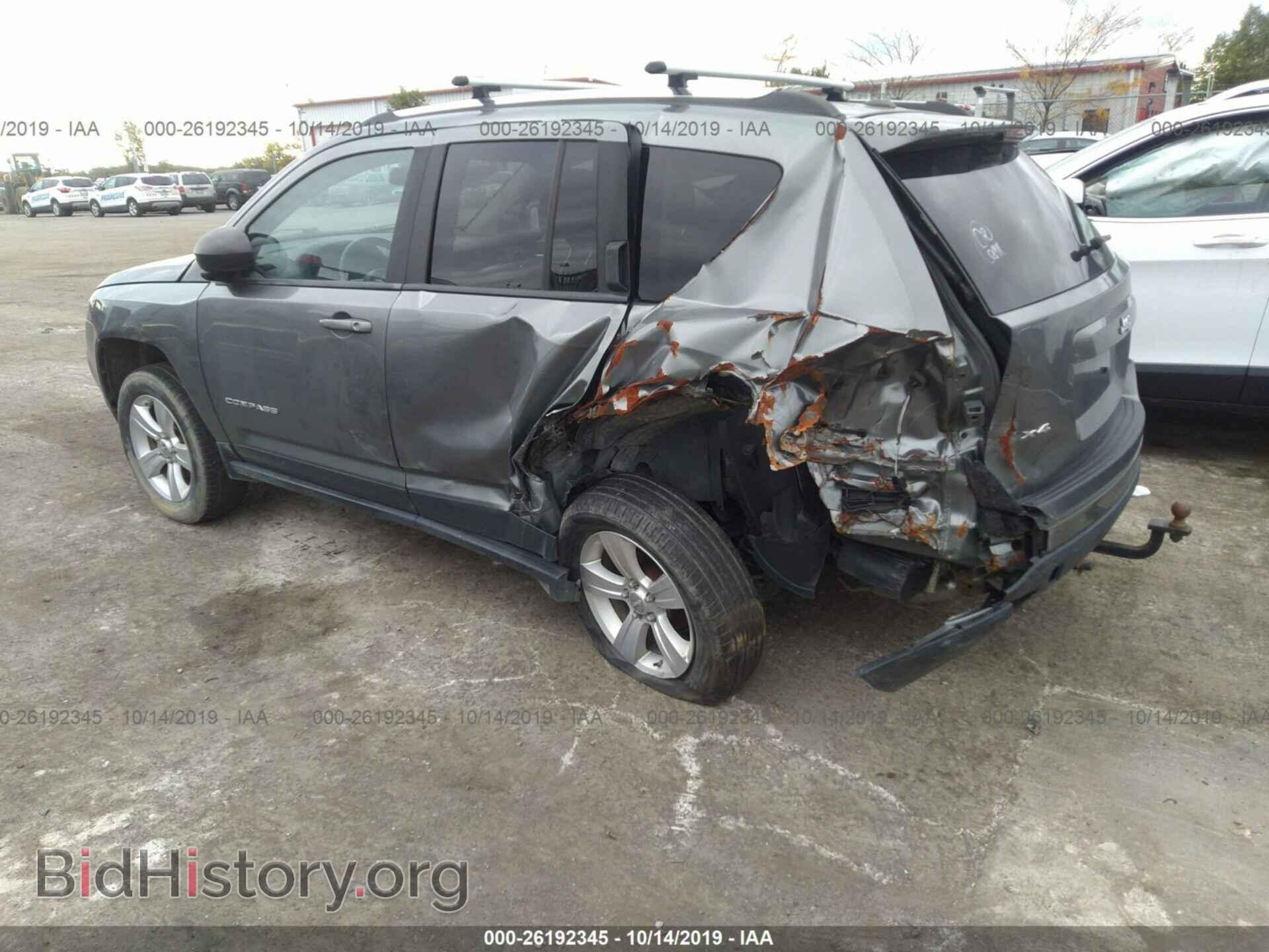 2012 JEEP COMPASS - VIN: 1C4NJDAB3CD648004 - Фото 3