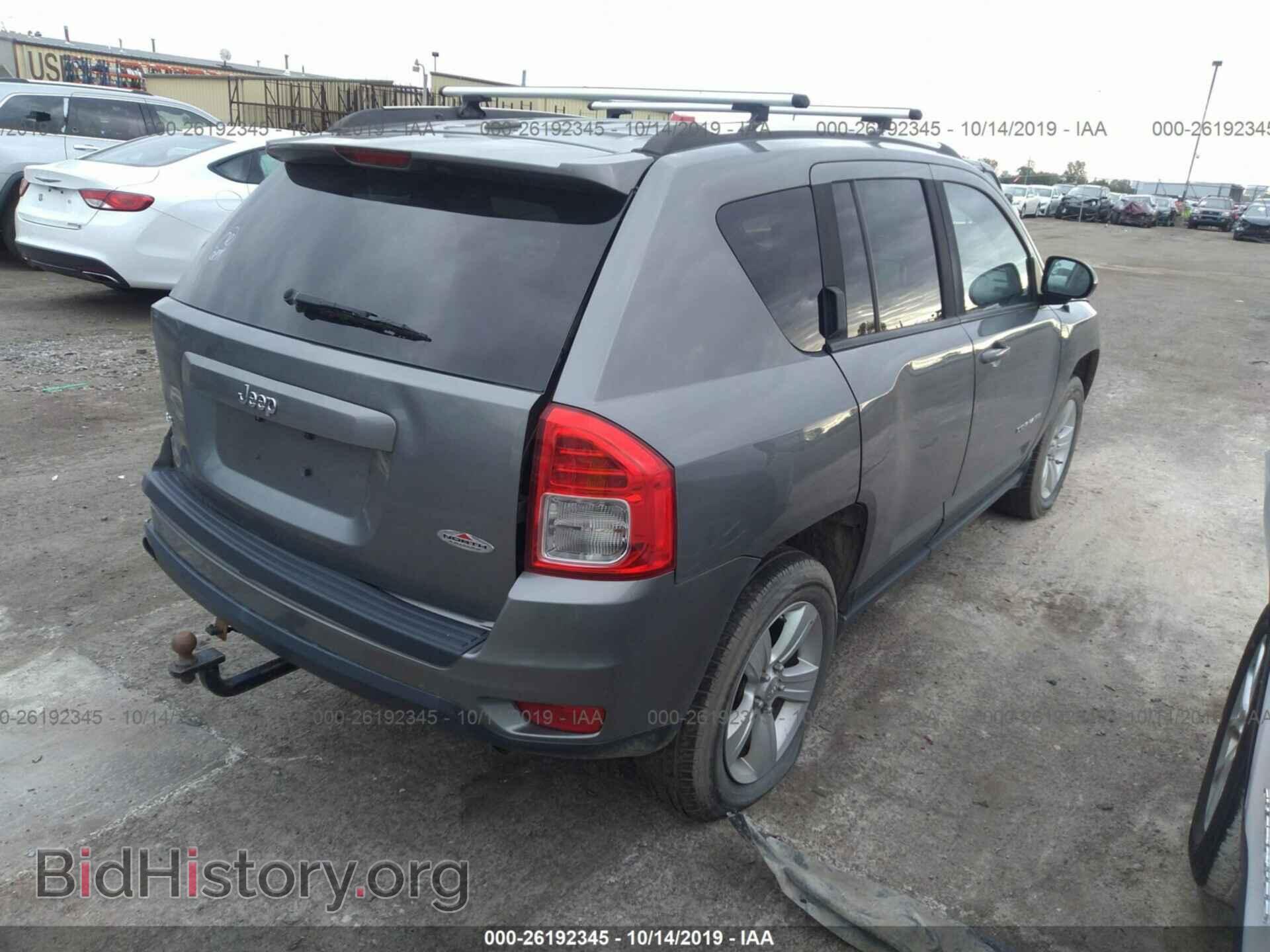 2012 JEEP COMPASS - VIN: 1C4NJDAB3CD648004 - Фото 4