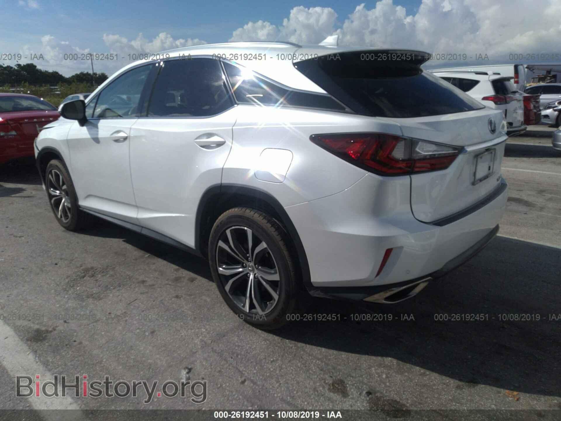2016 LEXUS RX - VIN: 2T2ZZMCA9GC033440 - Photo 3