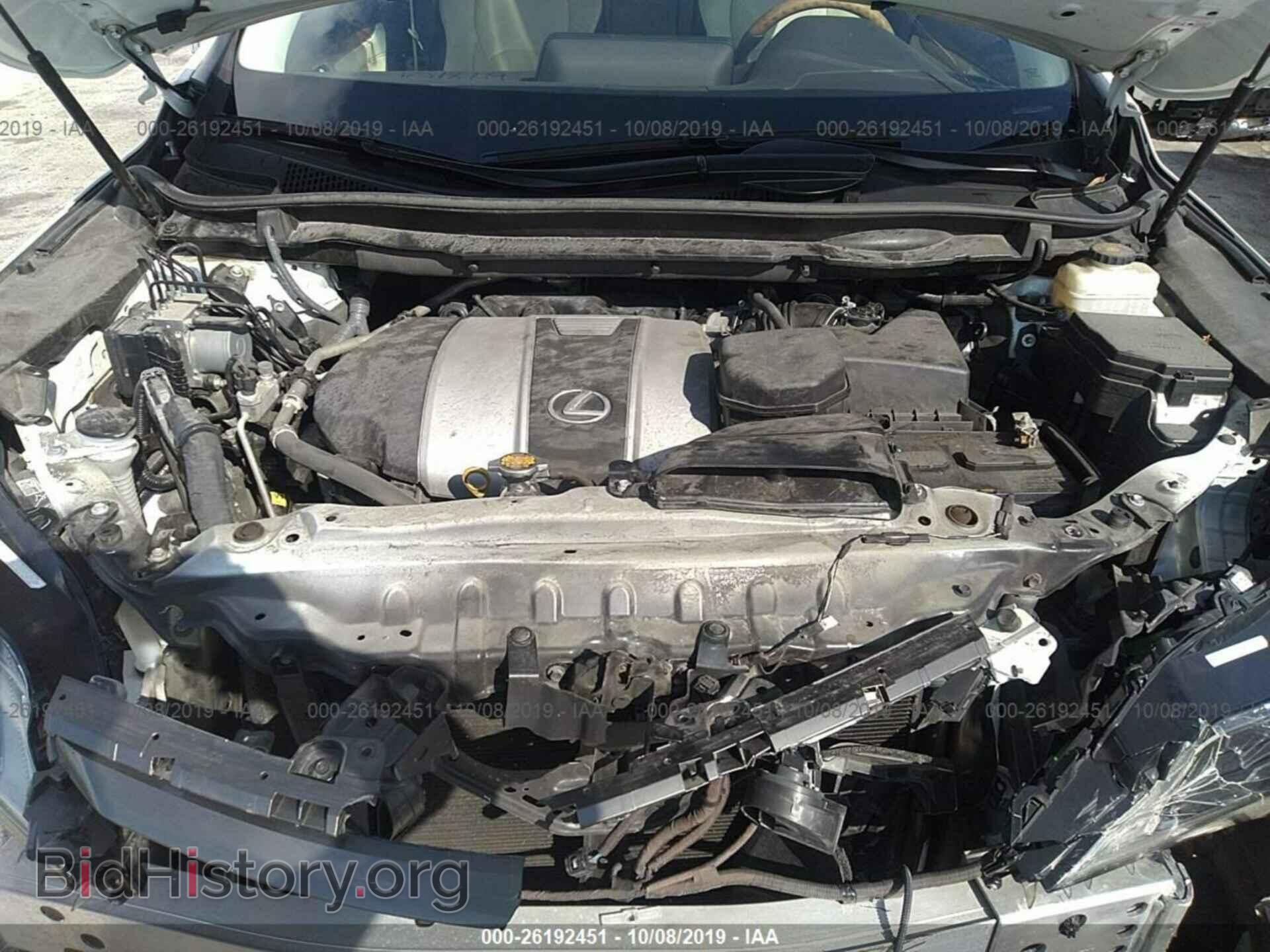 2016 LEXUS RX - VIN: 2T2ZZMCA9GC033440 - Photo 10