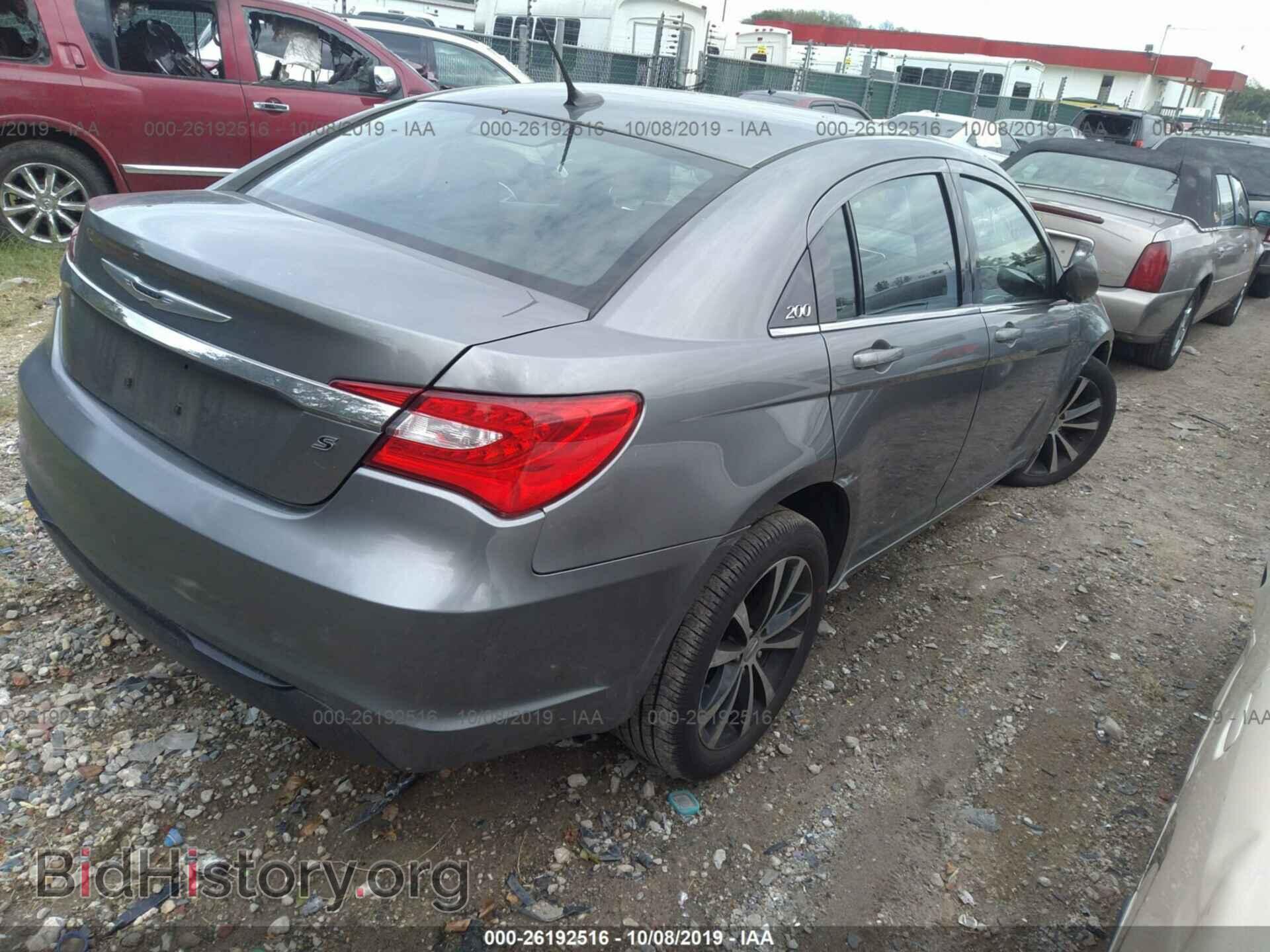2013 CHRYSLER 200 - VIN: 1C3CCBBG5DN744698 - Фото 4