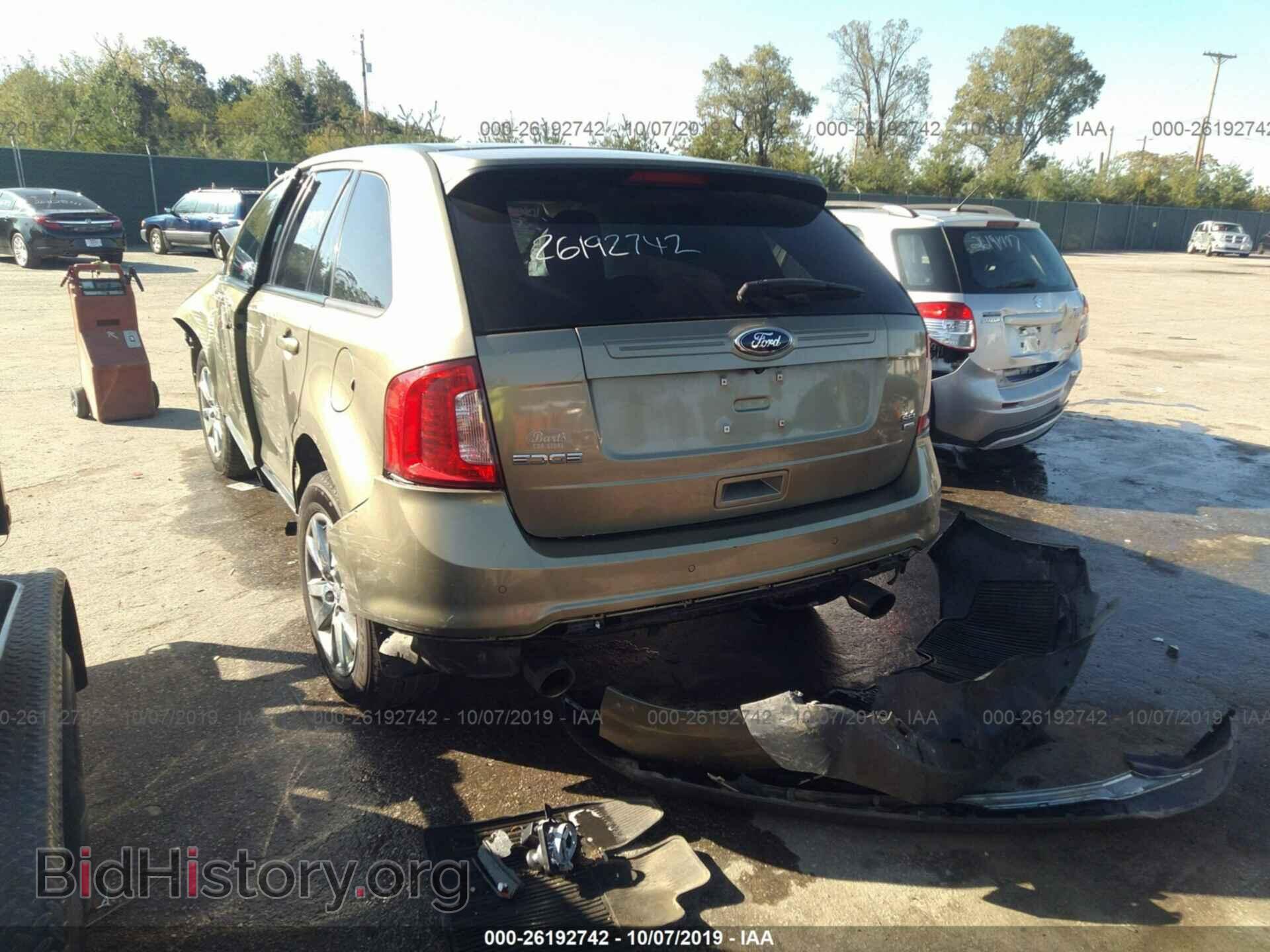 2013 FORD EDGE - VIN: 2FMDK4JC6DBA78245 - Фото 3