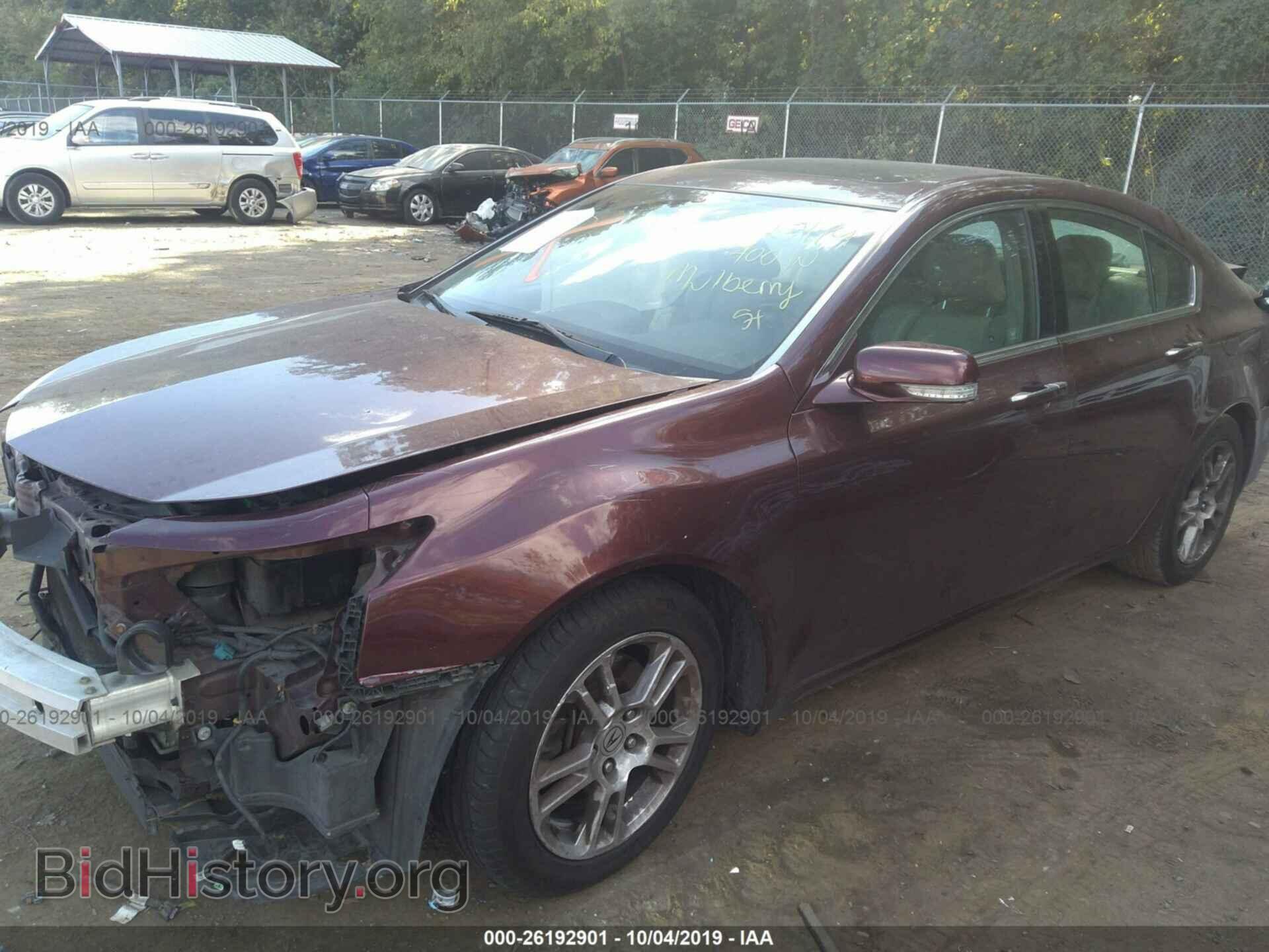 2011 ACURA TL - VIN: 19UUA8F52BA006395 - Фото 2