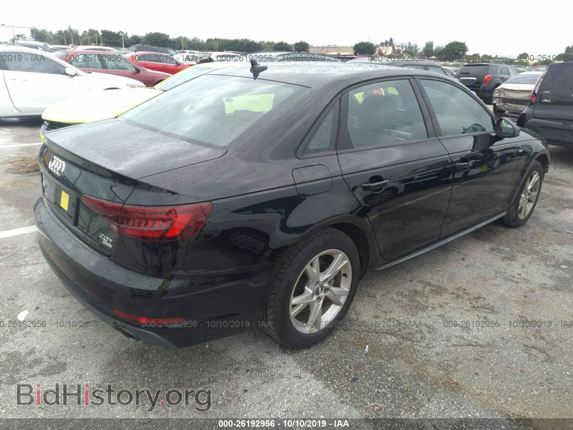 2018 AUDI A4 - VIN: WAUKMAF45JA233717 - Фото 4