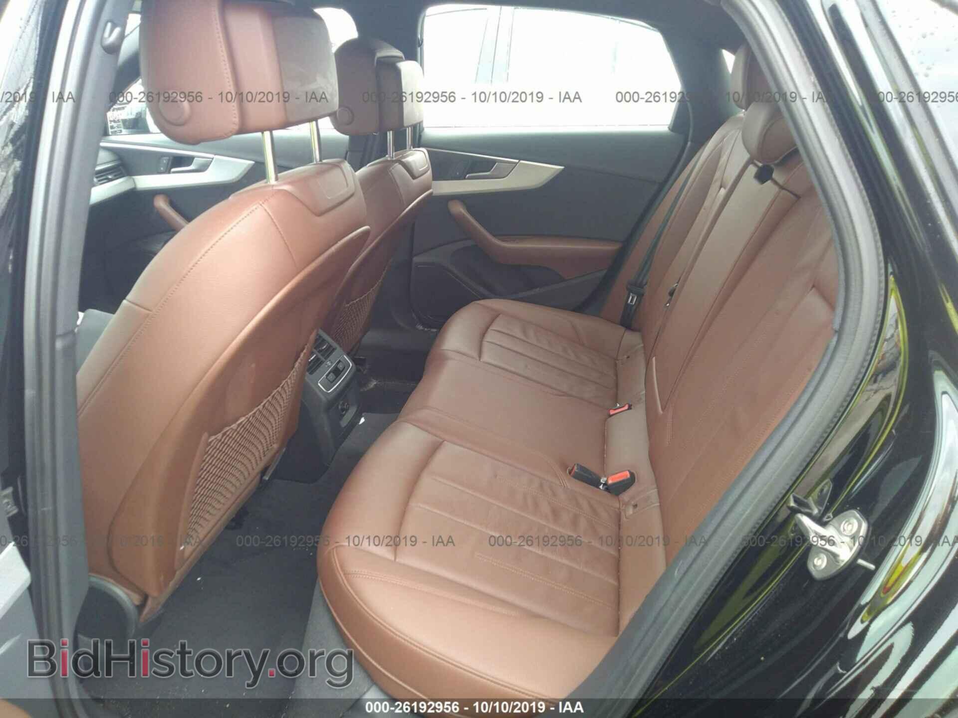 2018 AUDI A4 - VIN: WAUKMAF45JA233717 - Фото 8