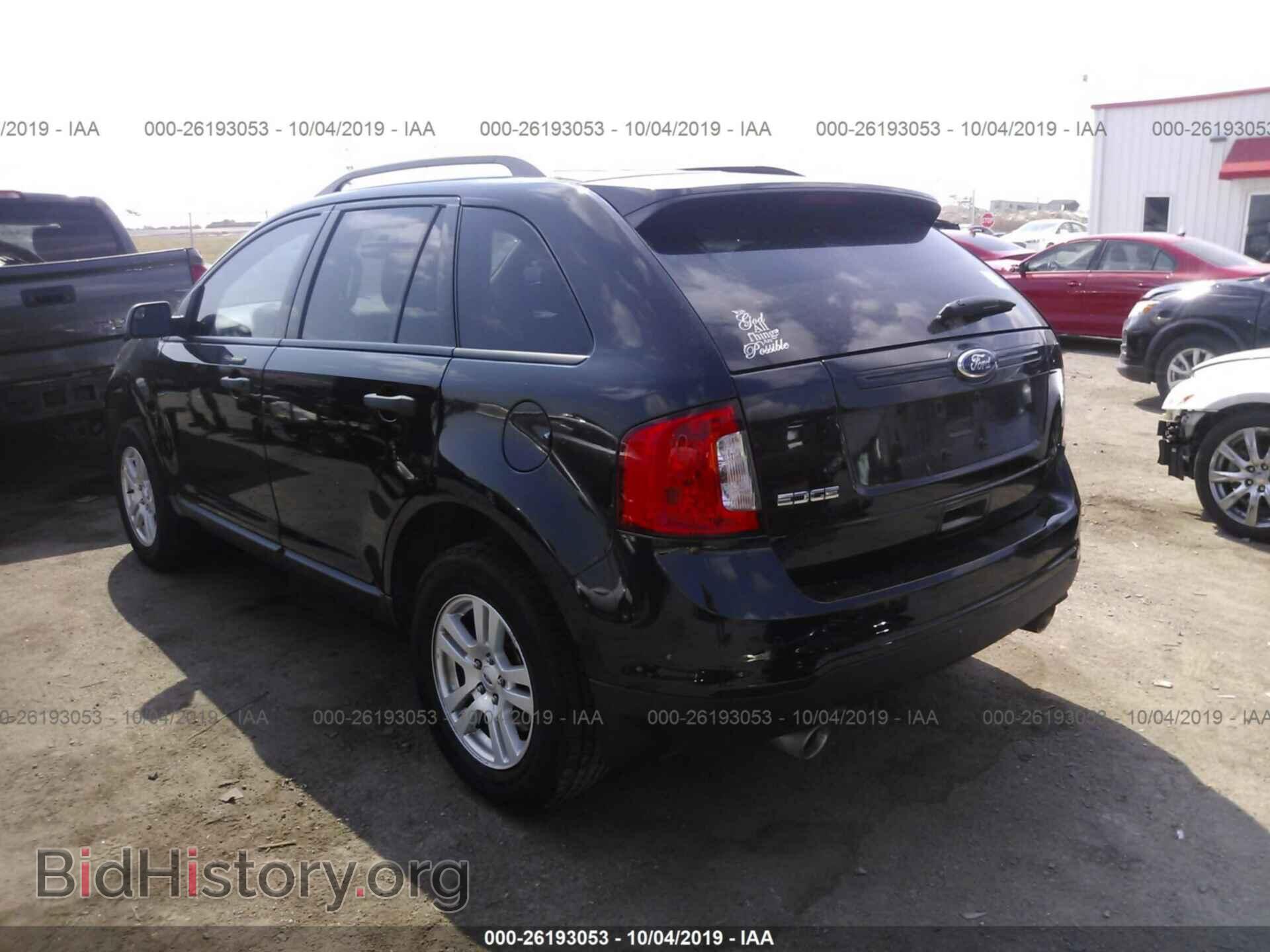 2013 FORD EDGE - VIN: 2FMDK3GC0DBA60535 - Фото 3