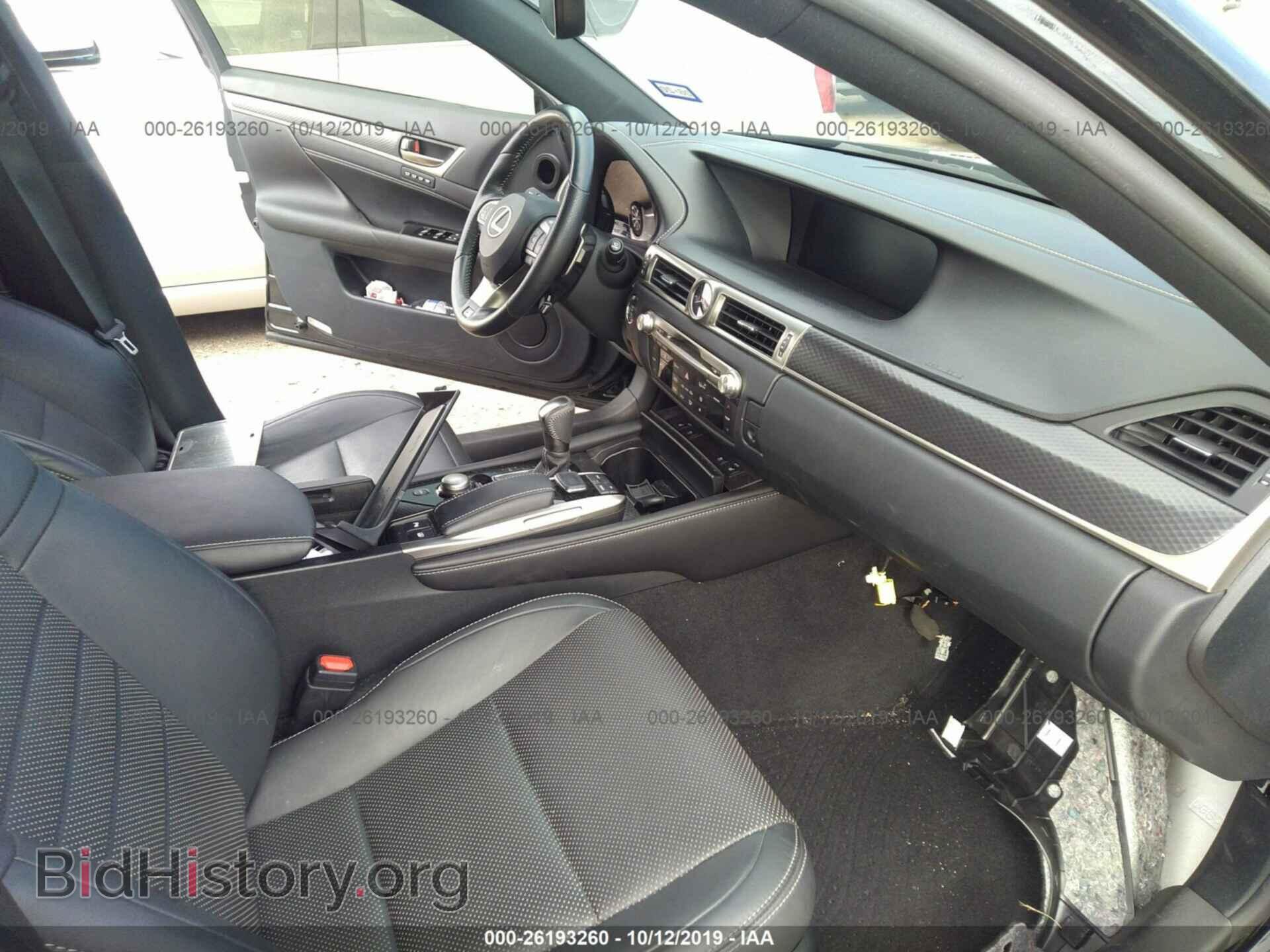 2016 LEXUS GS - VIN: JTHBZ1BL6GA004391 - Фото 5
