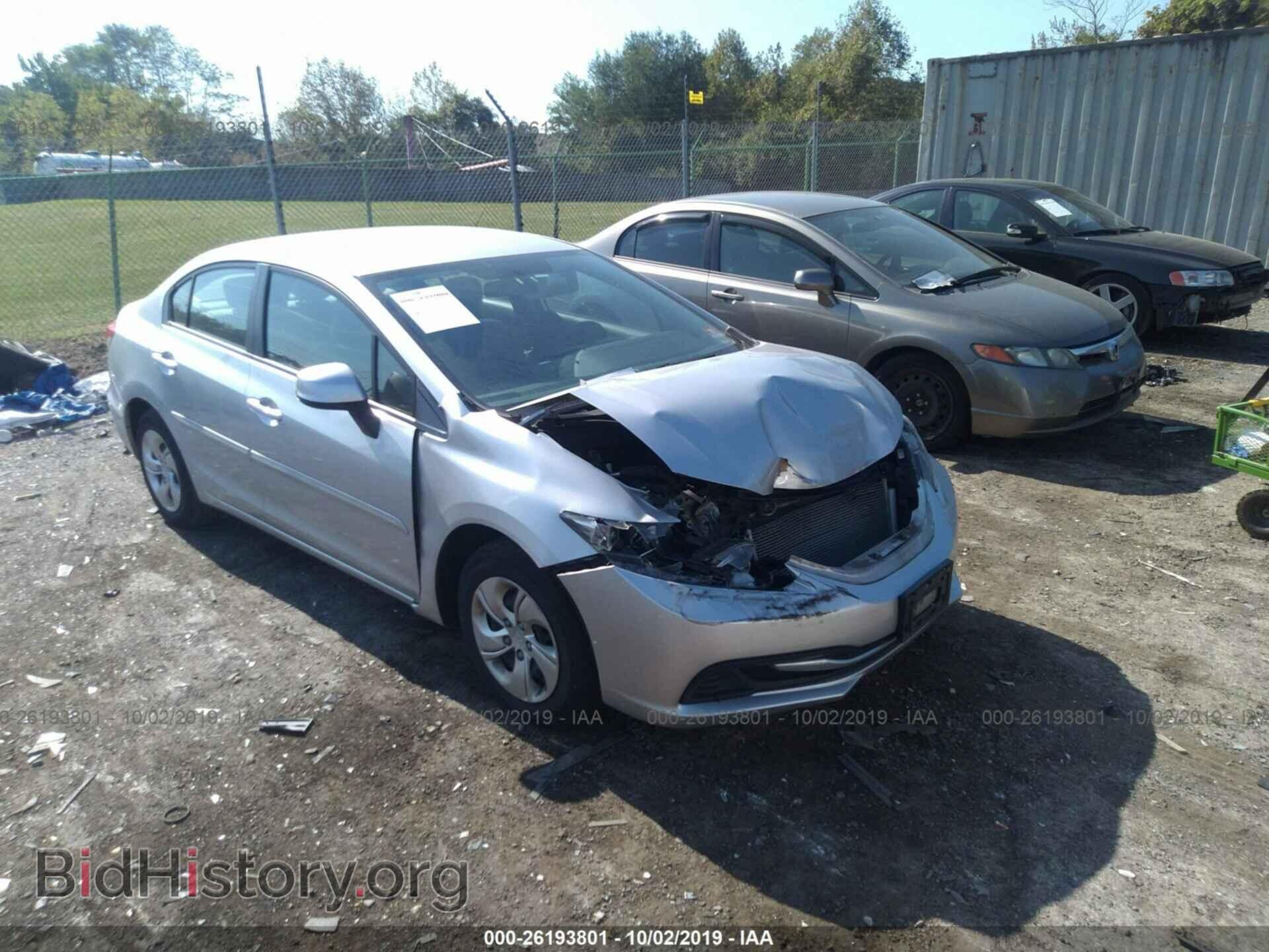 Фотография 19XFB2F57DE292018 - HONDA CIVIC 2013