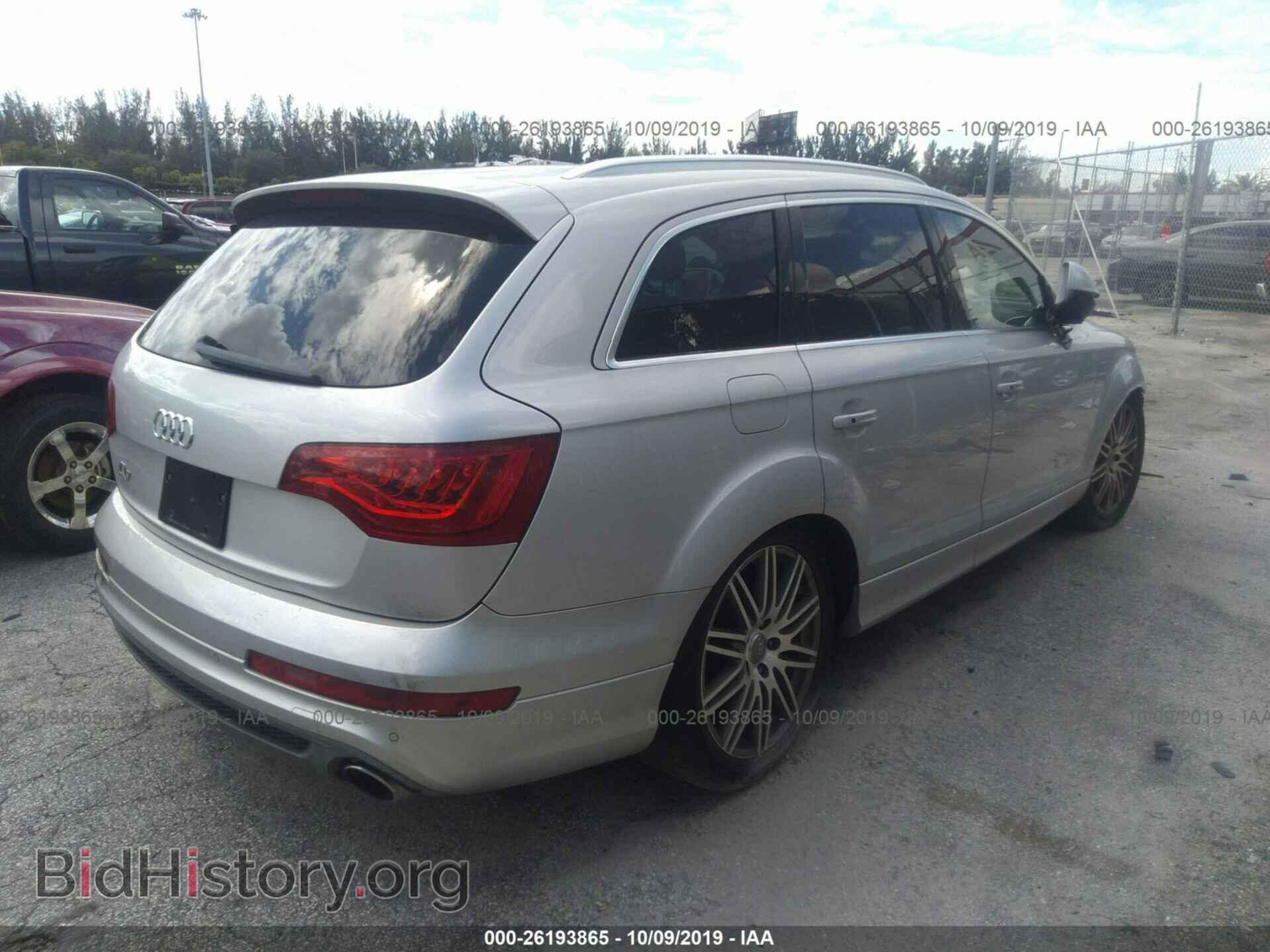 2012 AUDI Q7 - VIN: WA1AGBFE9CD000469 - Фото 4