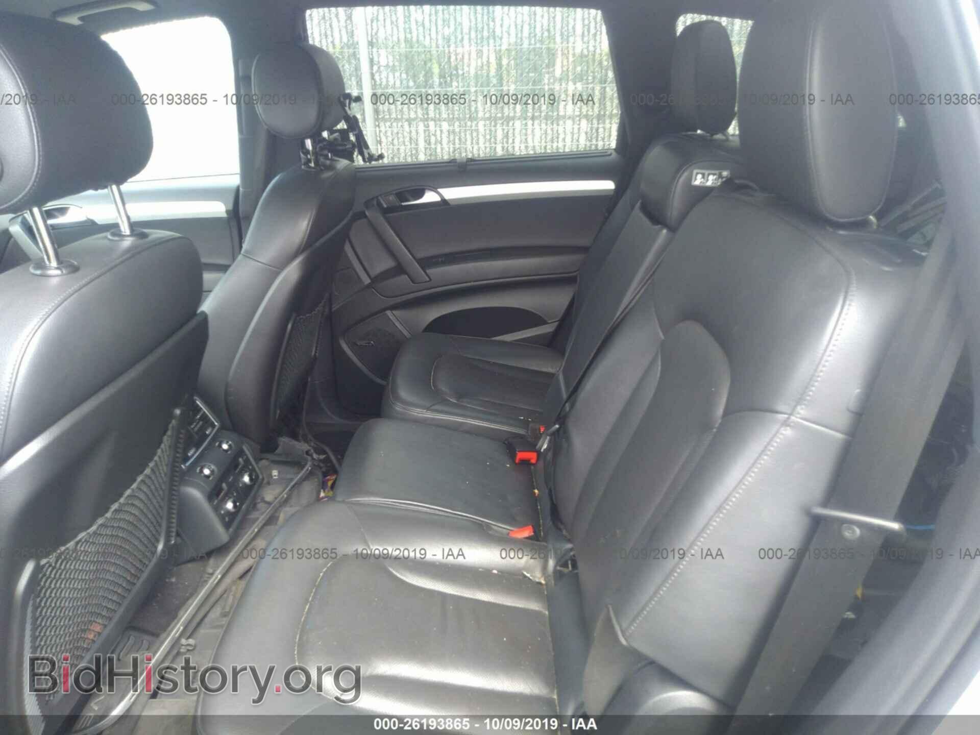 2012 AUDI Q7 - VIN: WA1AGBFE9CD000469 - Фото 8
