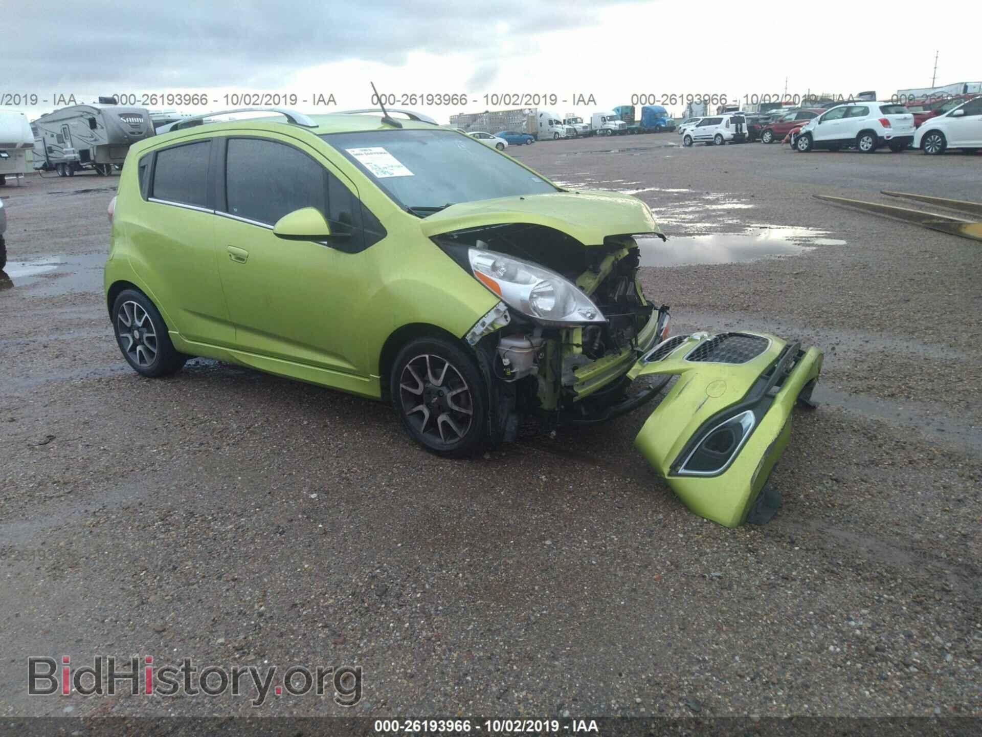 Photo KL8CF6S9XDC625674 - CHEVROLET SPARK 2013