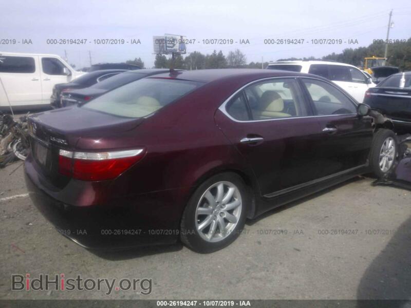 2007 Lexus LS (VIN JTHGL46F075003405) — фото 4 из 10