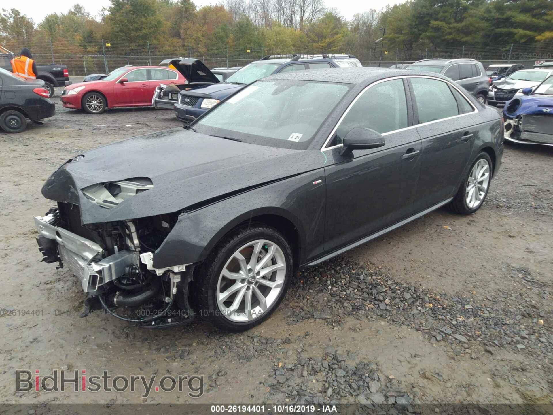 2018 AUDI A4 - VIN: WAUENAF49JA115258 - Фото 2