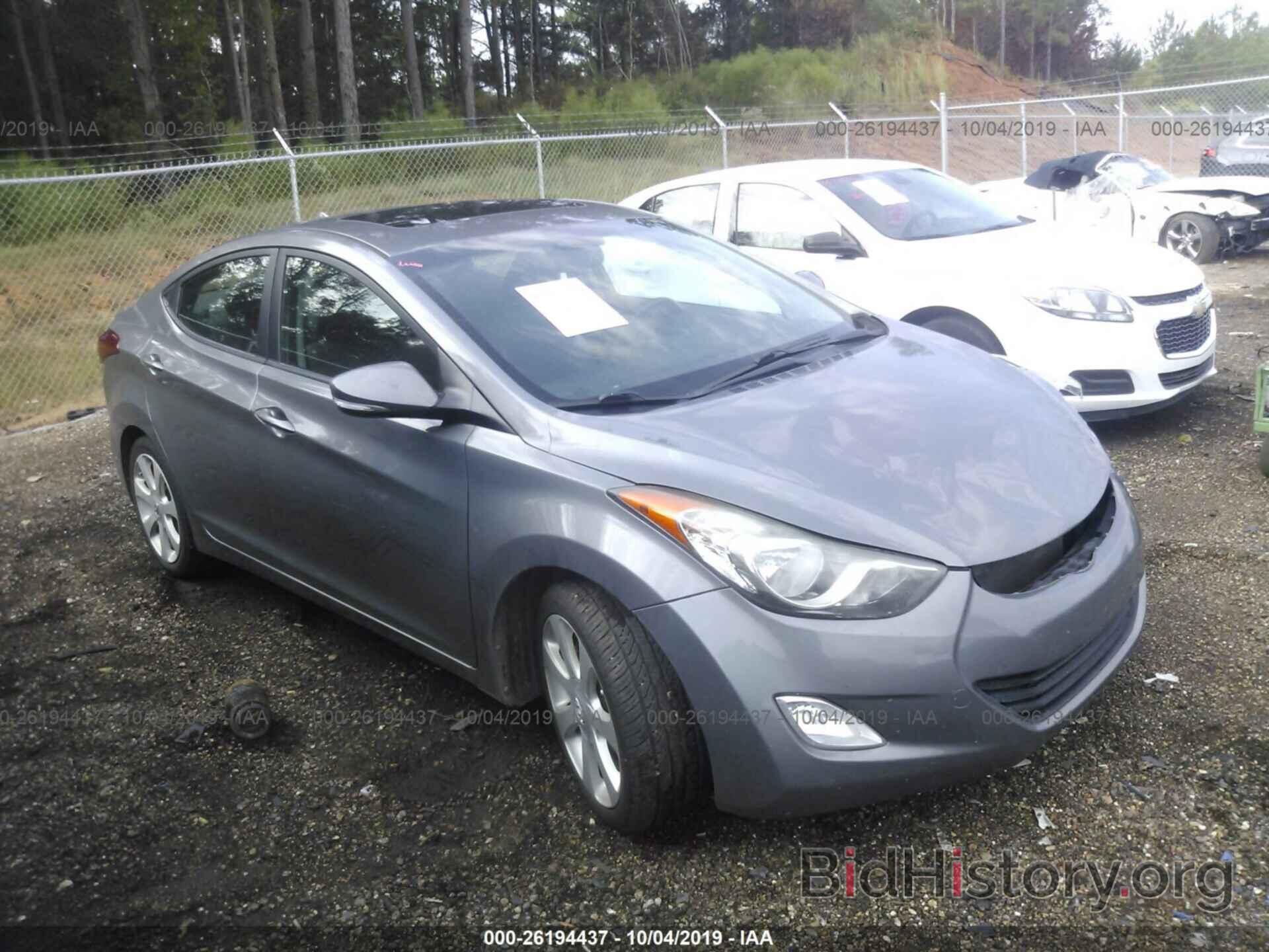 Photo 5NPDH4AE3CH092692 - HYUNDAI ELANTRA 2012