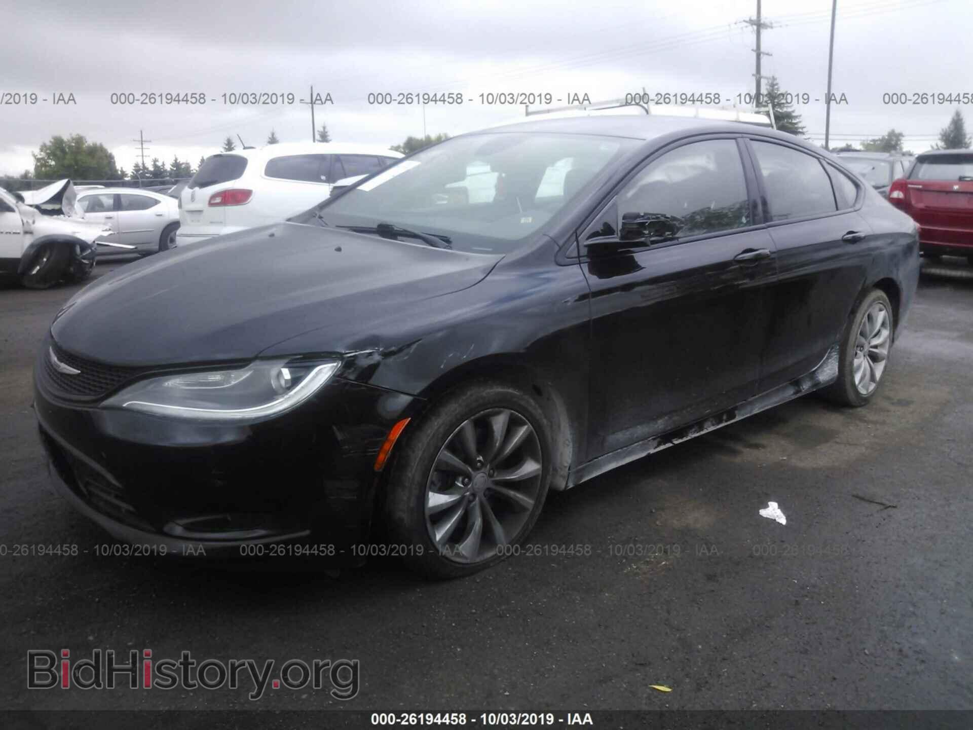 2015 CHRYSLER 200 - VIN: 1C3CCCBG7FN717981 - Фото 2