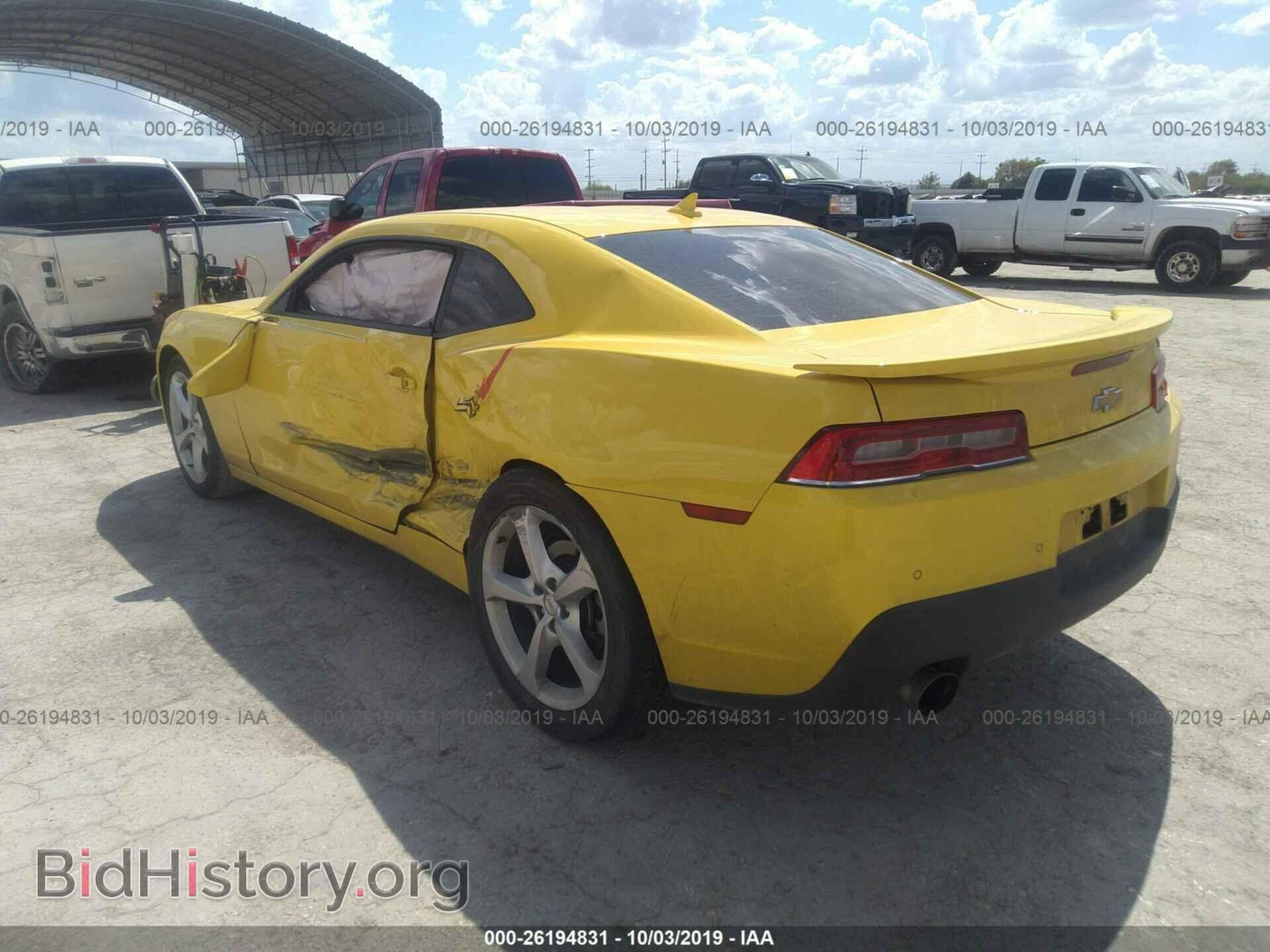 2015 CHEVROLET CAMARO - VIN: 2G1FD1E38F9103231 - Фото 3