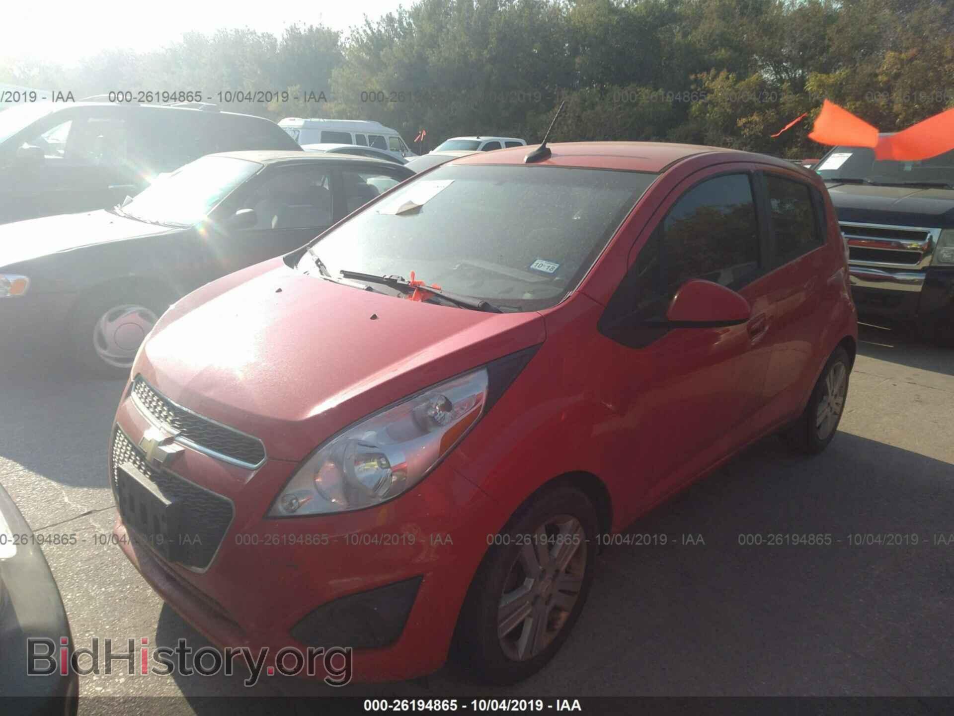 2014 CHEVROLET SPARK - VIN: KL8CD6S90EC519211 - Фото 2