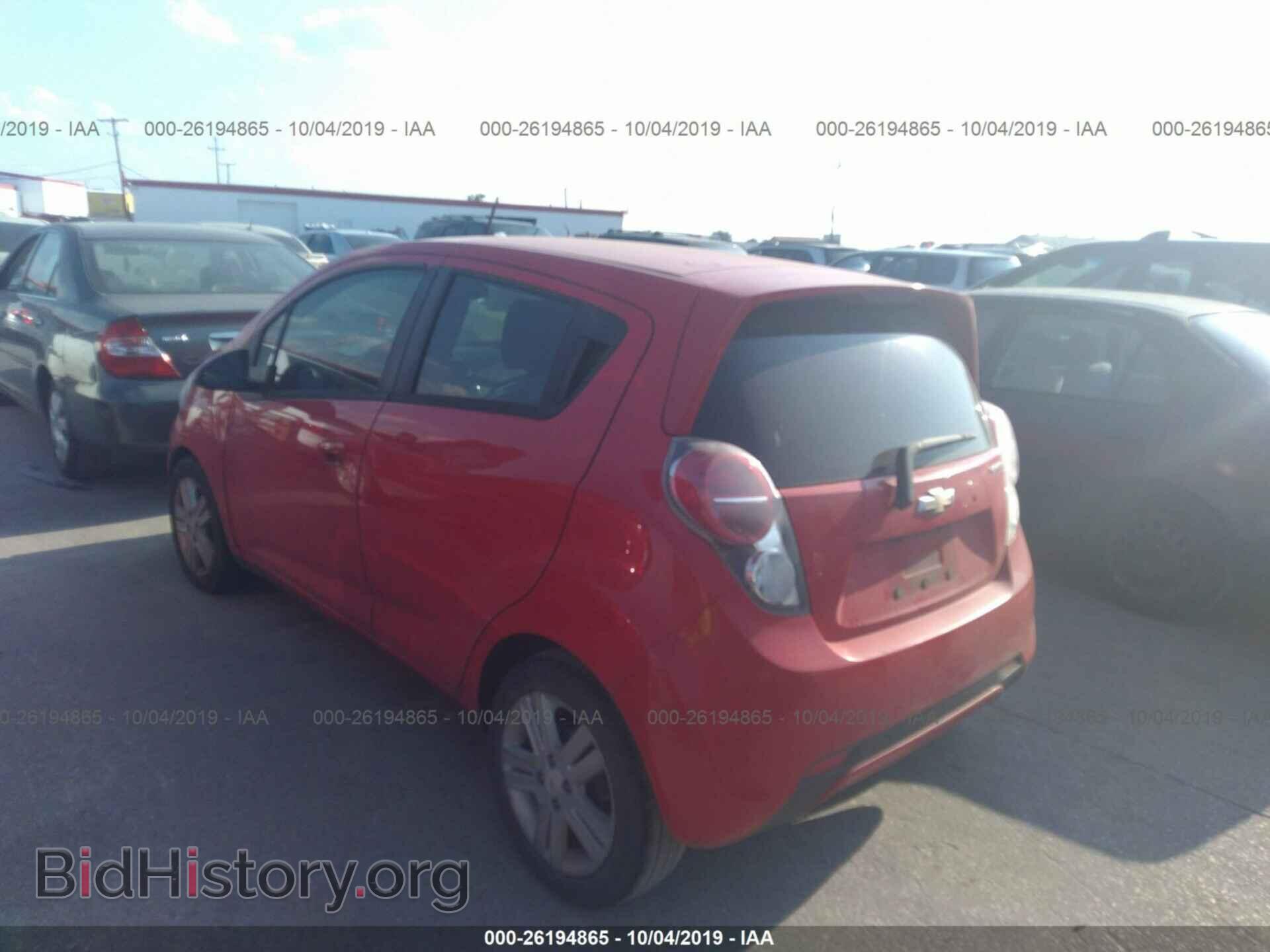 2014 CHEVROLET SPARK - VIN: KL8CD6S90EC519211 - Фото 3
