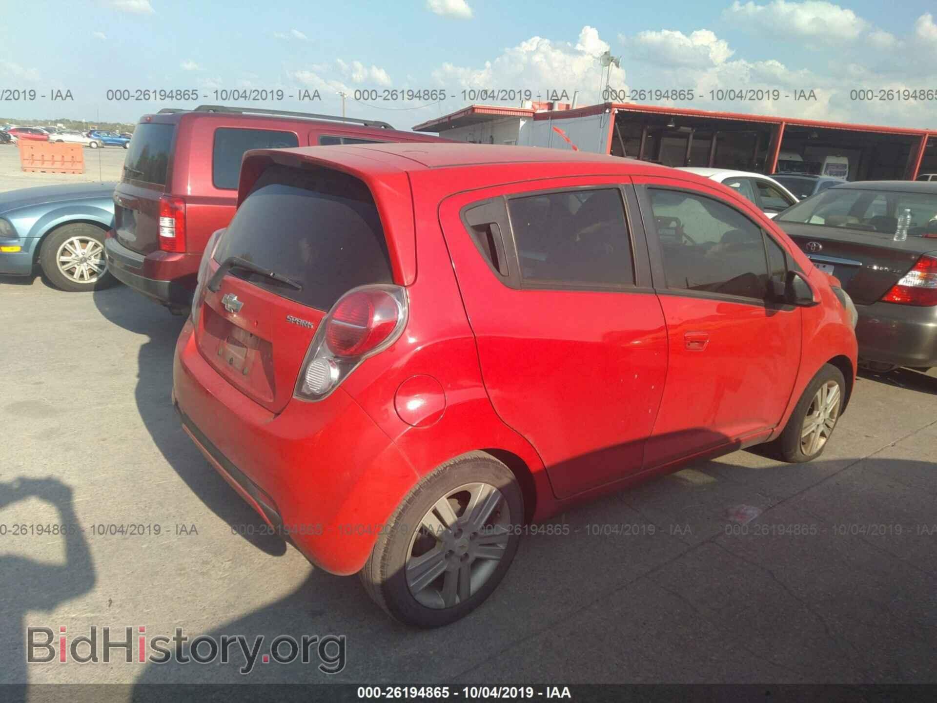 2014 CHEVROLET SPARK - VIN: KL8CD6S90EC519211 - Фото 4