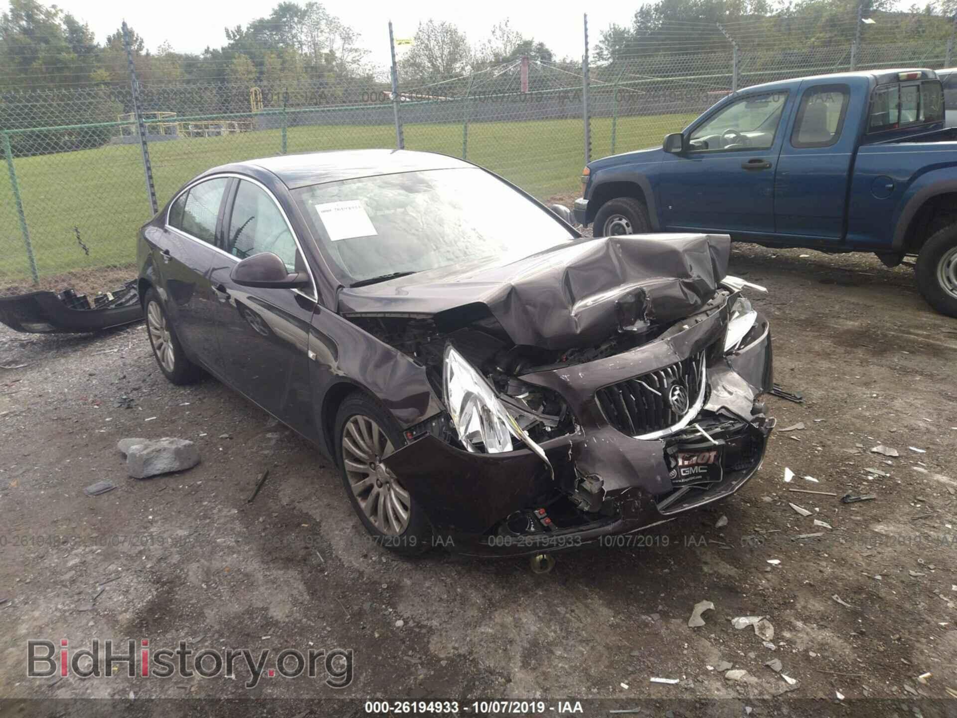 Фотография W04GN5EC2B1061440 - BUICK REGAL 2011