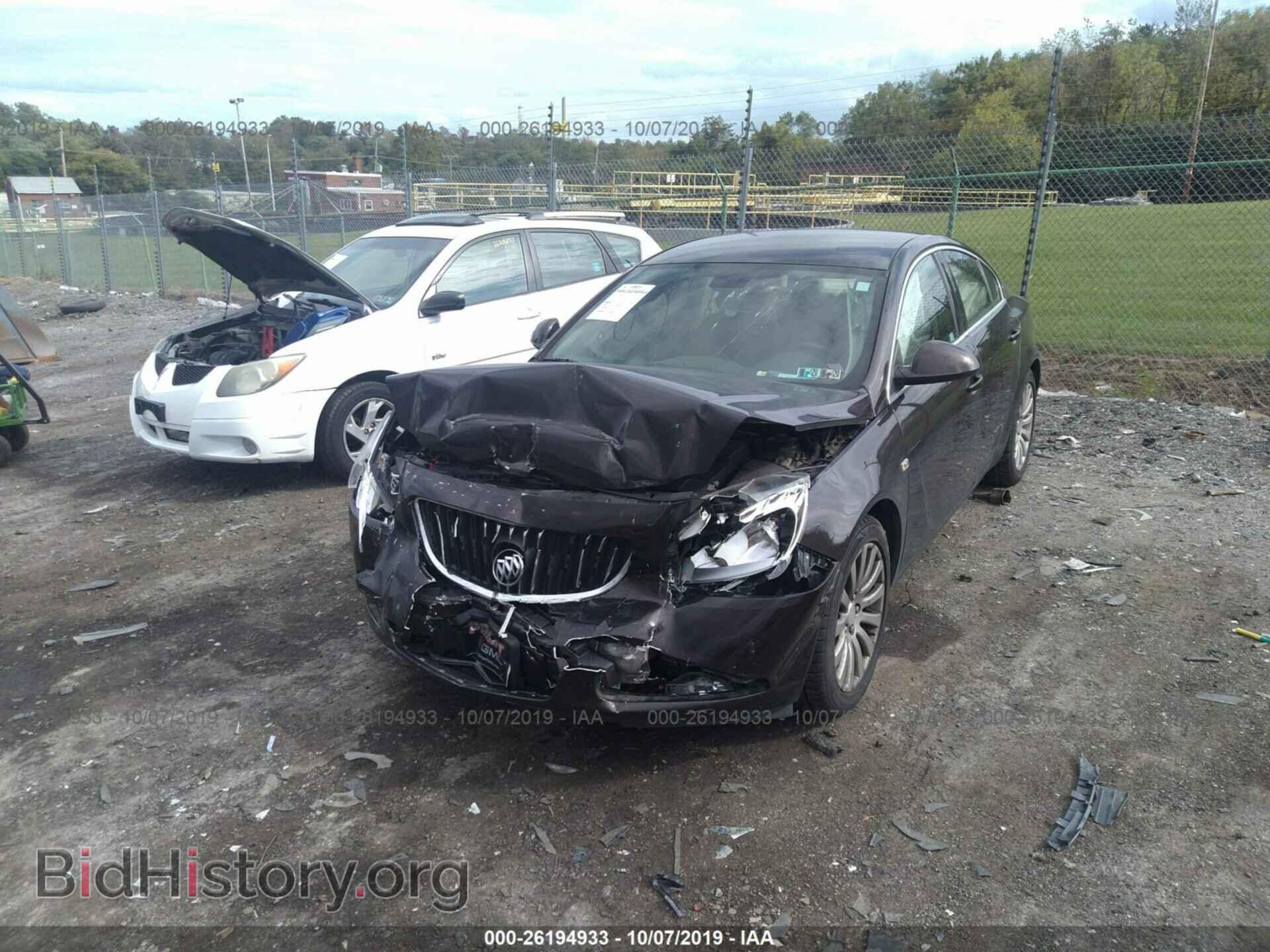 2011 BUICK REGAL - VIN: W04GN5EC2B1061440 - Фото 2
