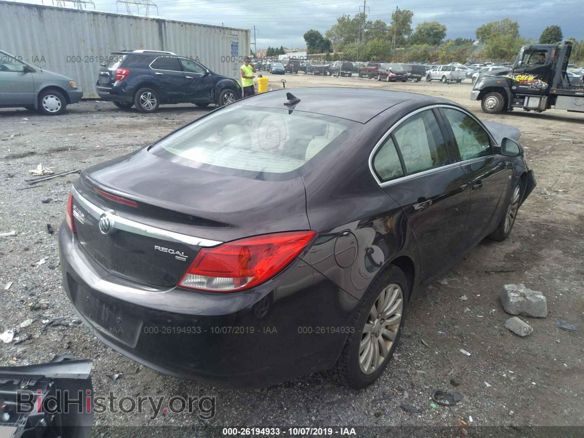 2011 BUICK REGAL - VIN: W04GN5EC2B1061440 - Фото 4