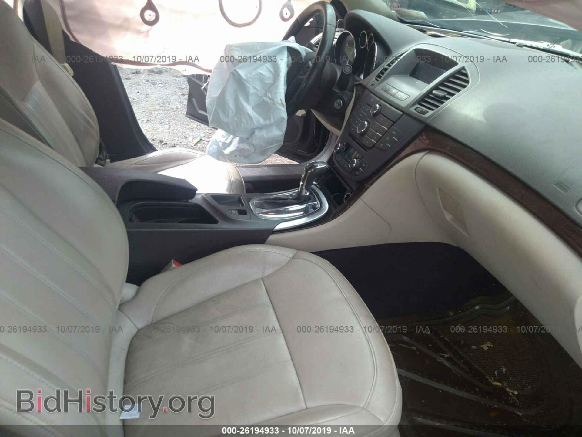 2011 BUICK REGAL - VIN: W04GN5EC2B1061440 - Фото 5