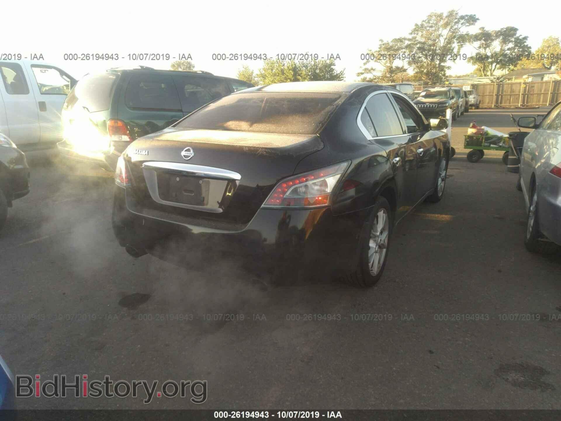 2012 NISSAN MAXIMA - VIN: 1N4AA5AP7CC810566 - Фото 4