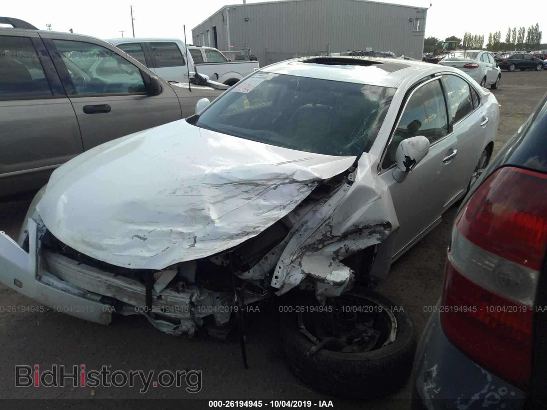 2012 LEXUS ES - VIN: JTHBK1EG9C2485700 - Фото 2