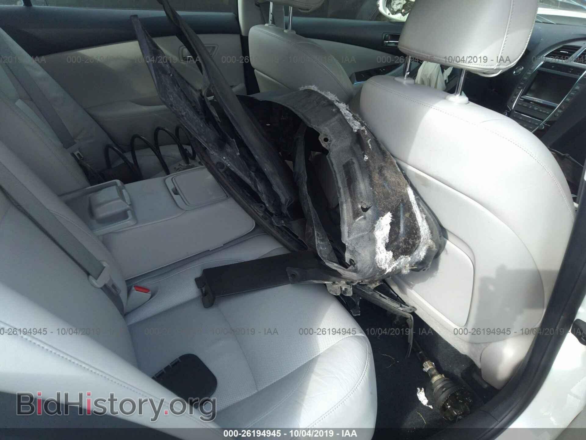 2012 LEXUS ES - VIN: JTHBK1EG9C2485700 - Фото 8