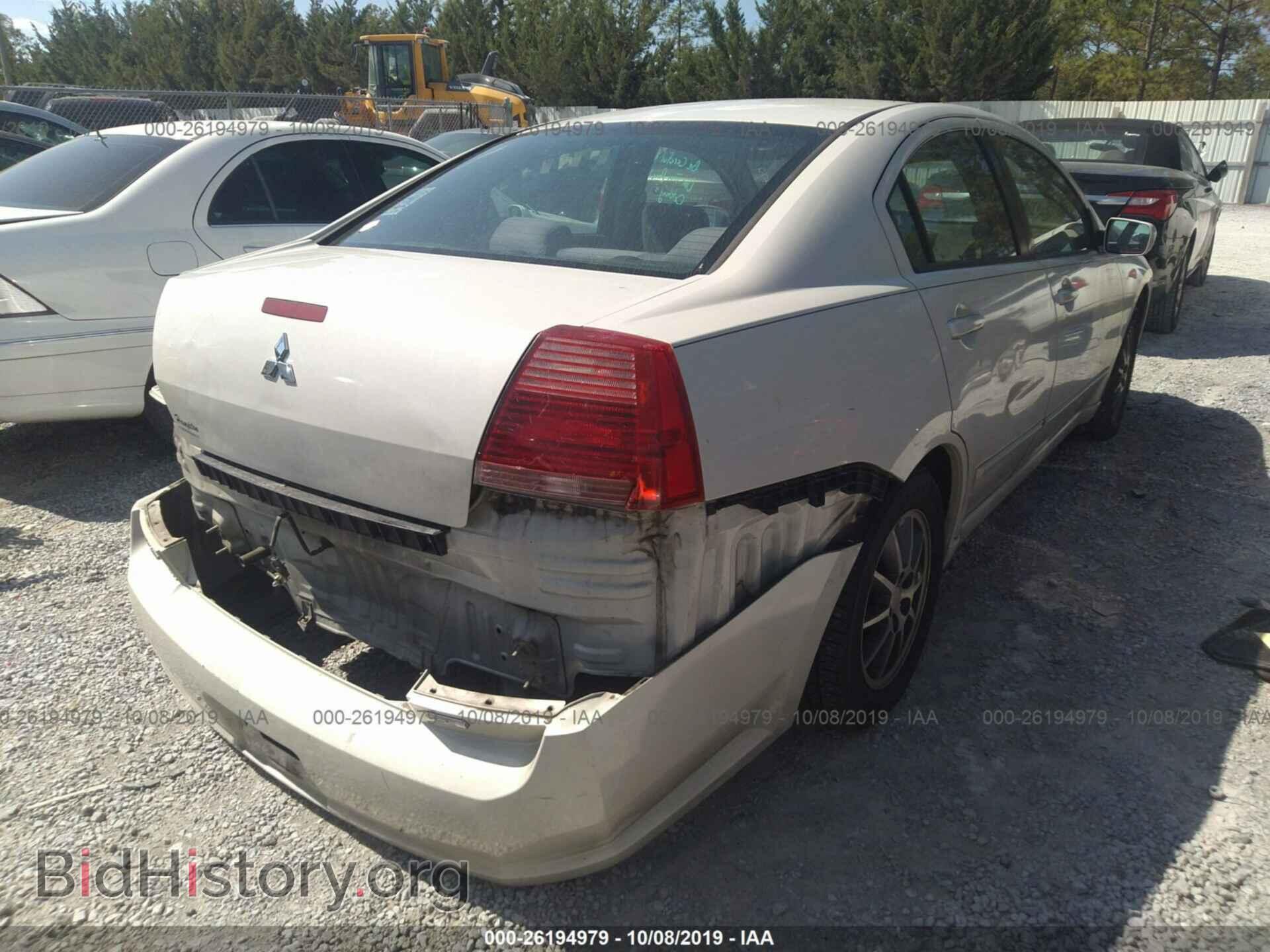 2004 MITSUBISHI GALANT - VIN: 4A3AB46F84E084575 - Фото 4