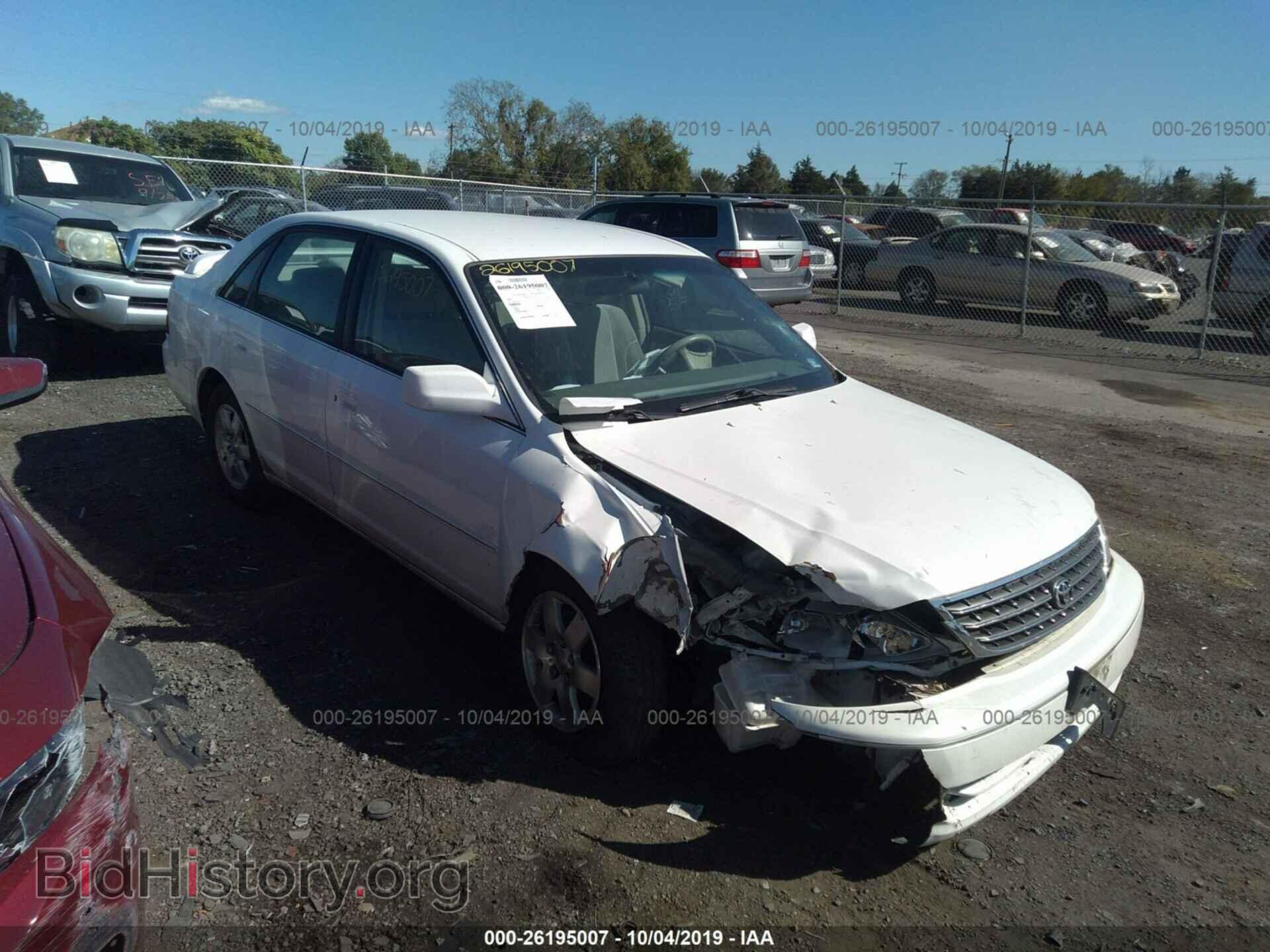 Photo 4T1BF28B83U288125 - TOYOTA AVALON 2003
