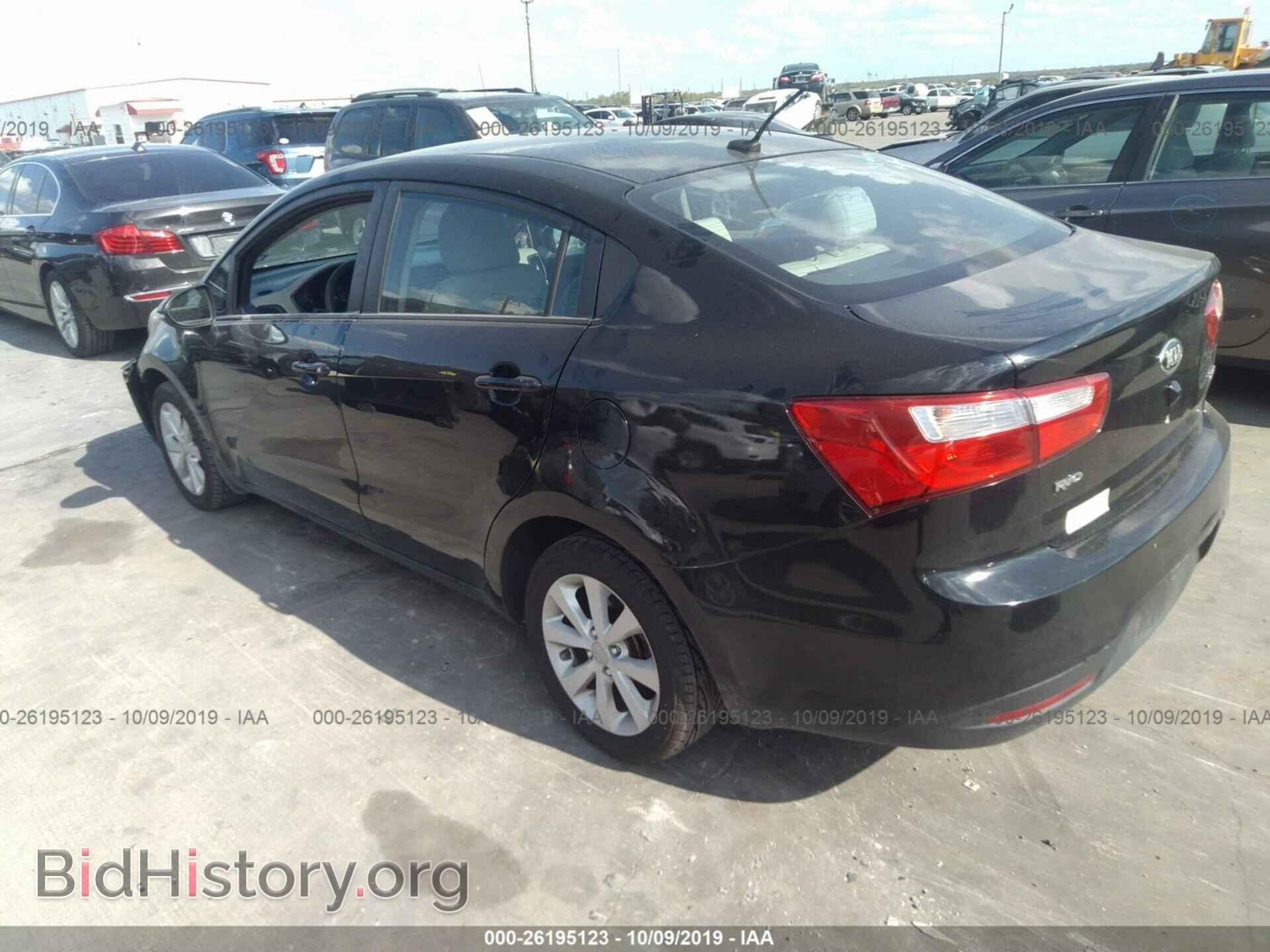 2013 KIA RIO - VIN: KNADN4A33D6172865 - Фото 3