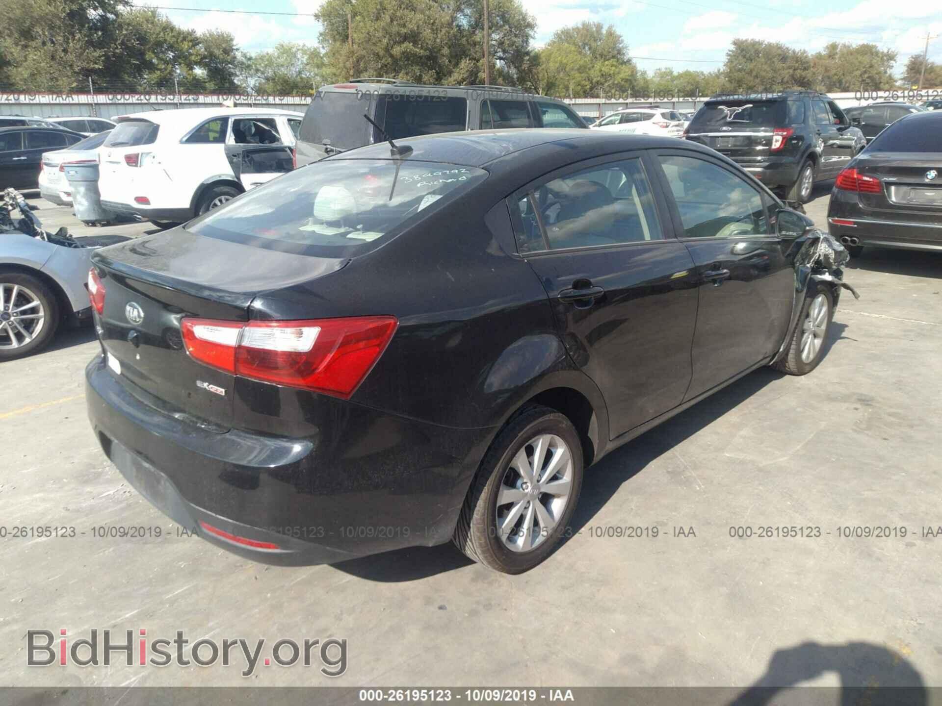2013 KIA RIO - VIN: KNADN4A33D6172865 - Фото 4