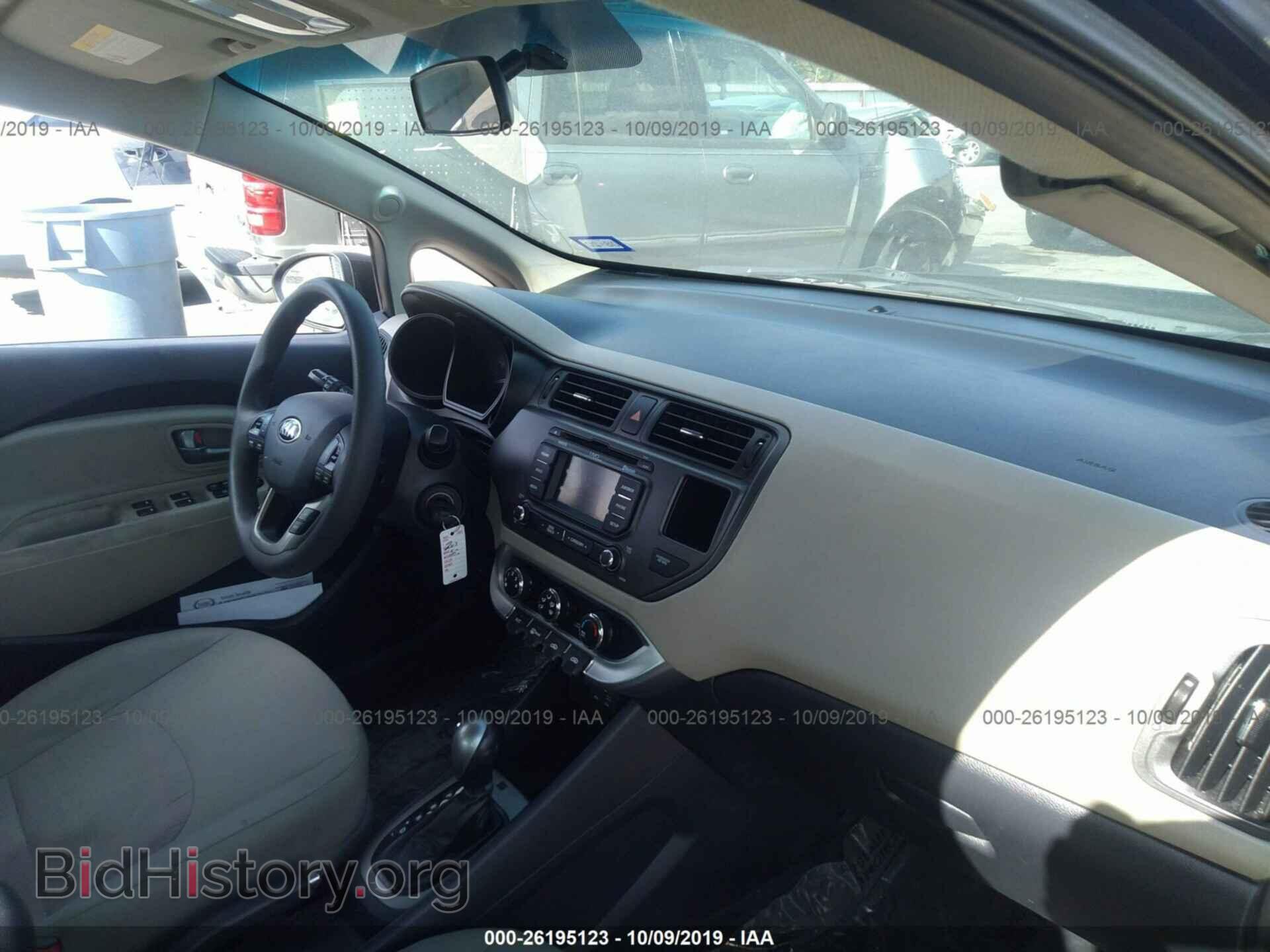 2013 KIA RIO - VIN: KNADN4A33D6172865 - Фото 5