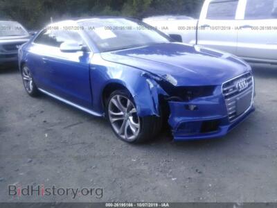 2016 Audi S5 Premium Plus, синий — VIN WAUC4AFR3GA047621, IAAI