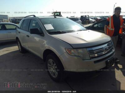 2007 Ford EDGE SE, white — VIN 2FMDK36C67BB64632, IAAI