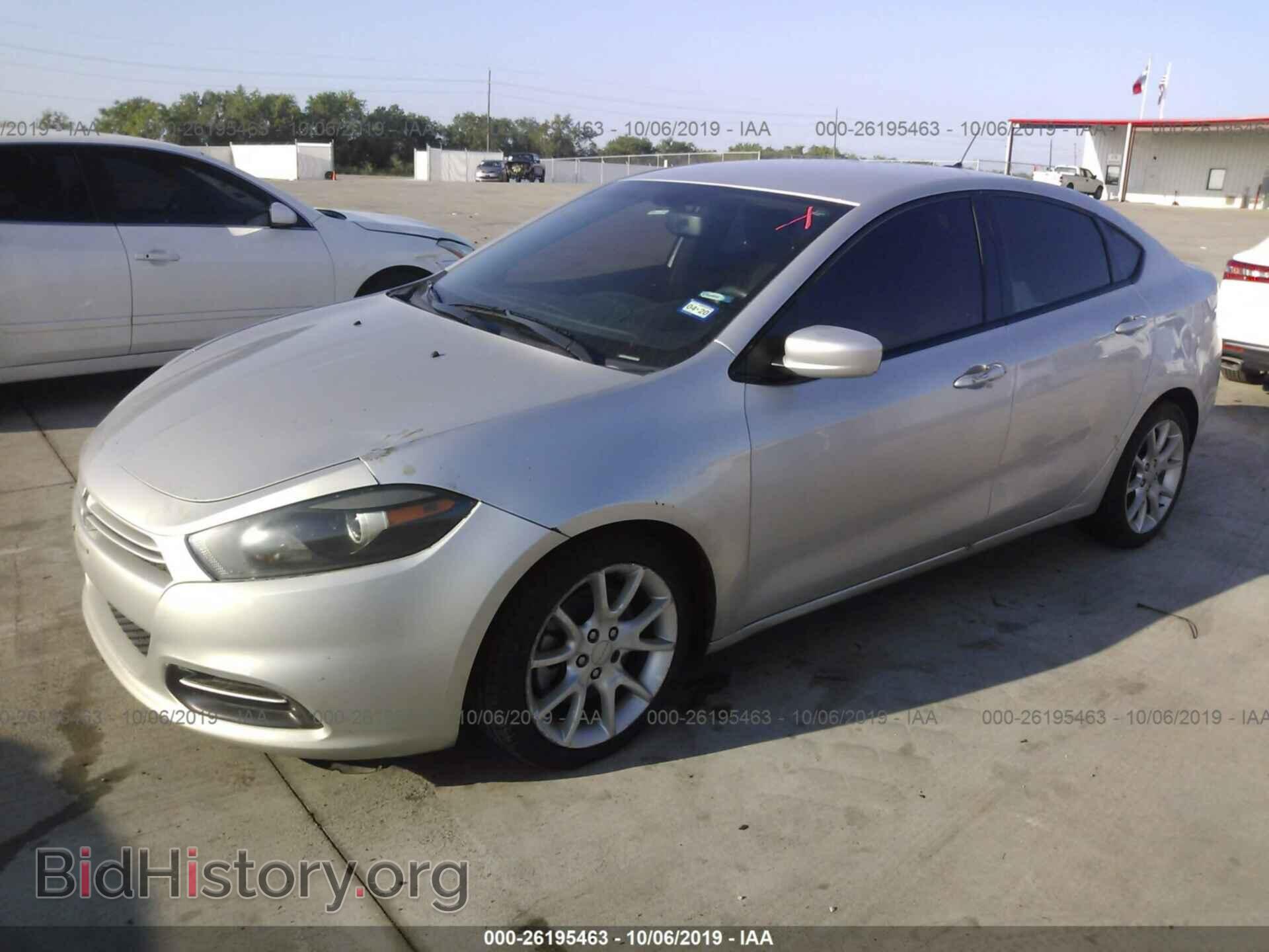 2013 DODGE DART - VIN: 1C3CDFBA1DD185267 - Фото 2